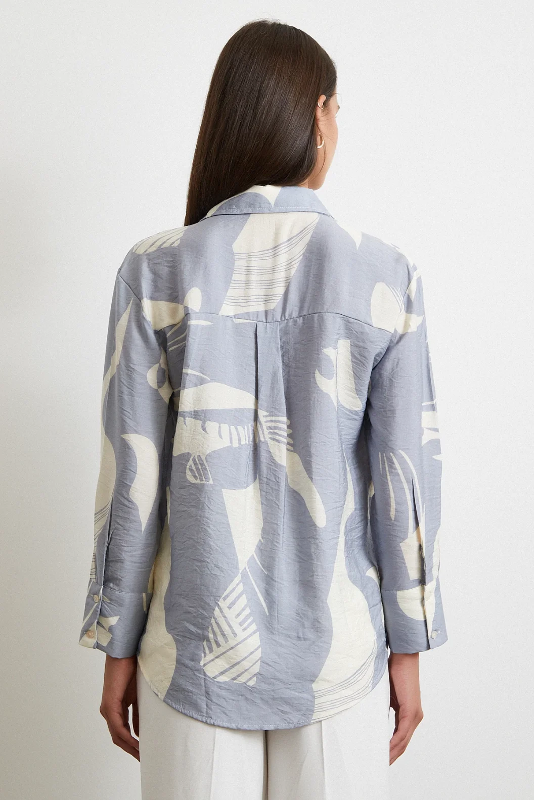 V Neck Modal Shirt Antiracist