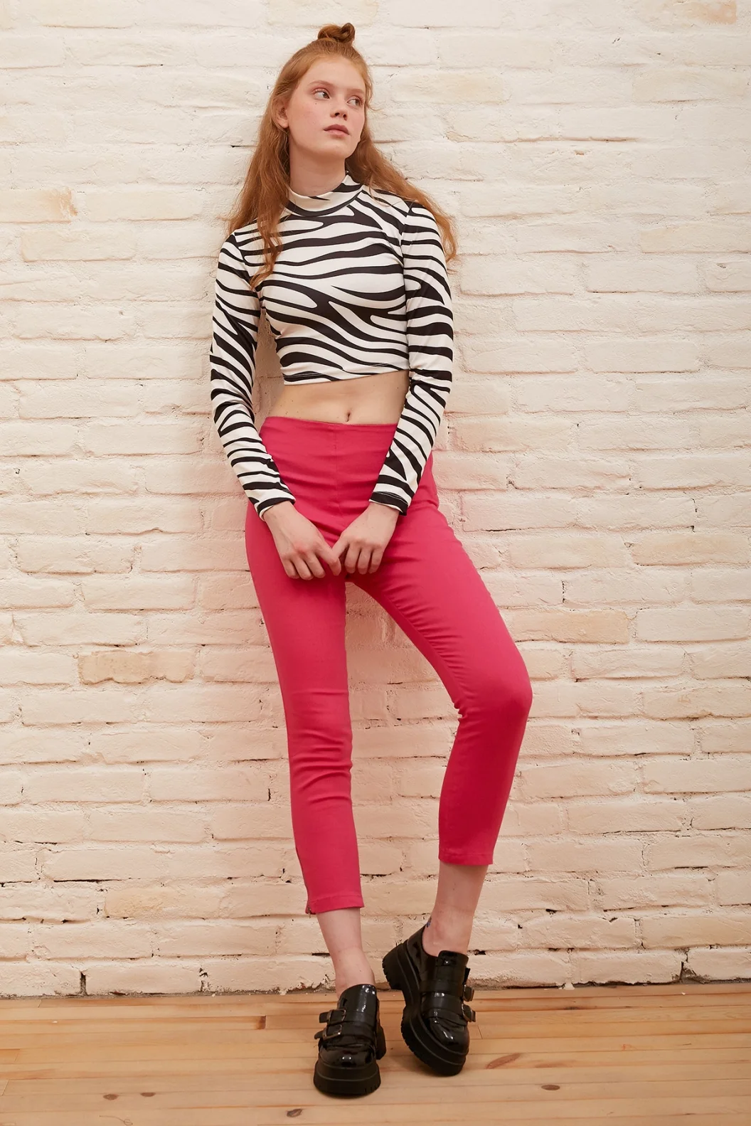 بنطال فيزي بسحاب