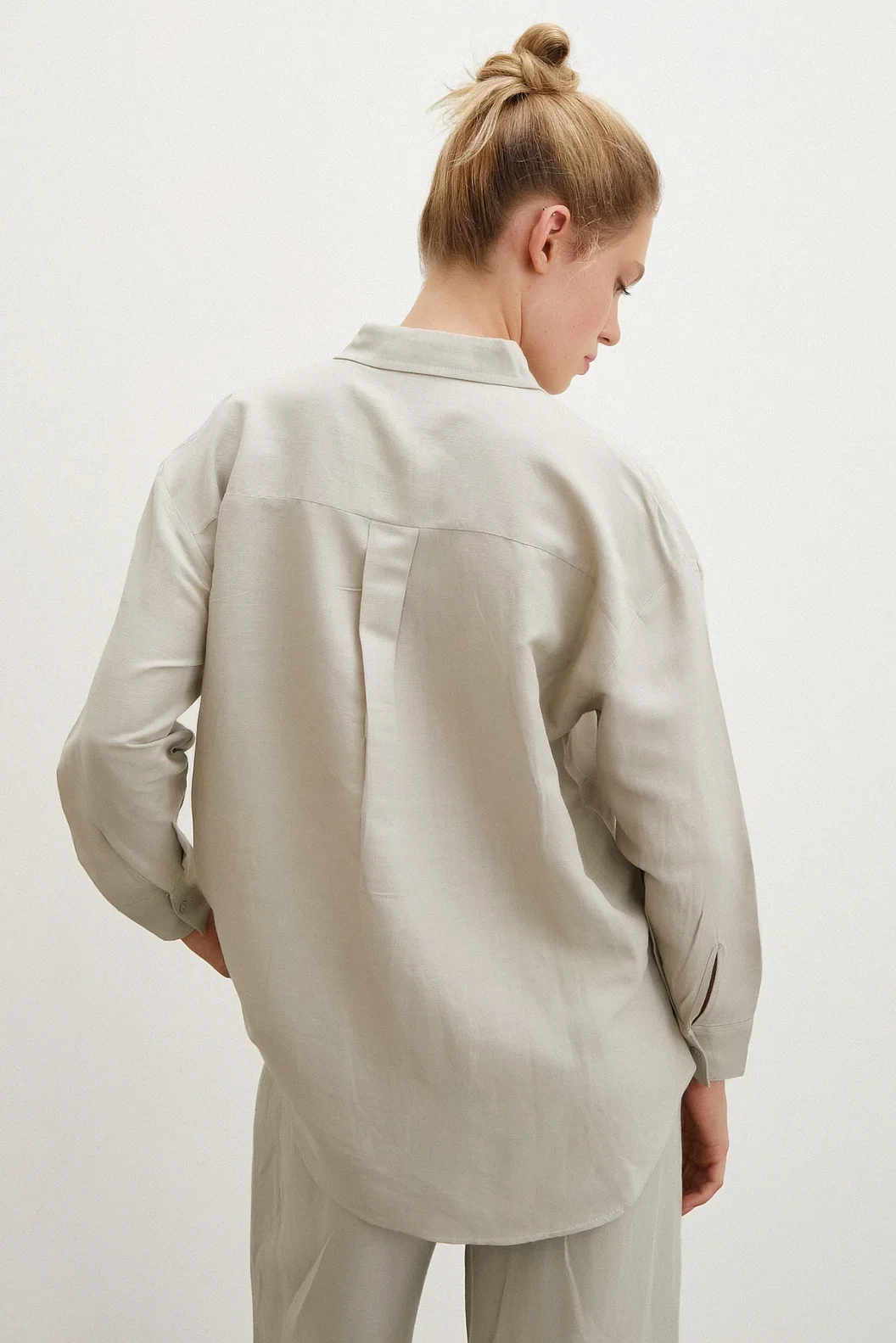 Tasche Oversize Hemd Khaki