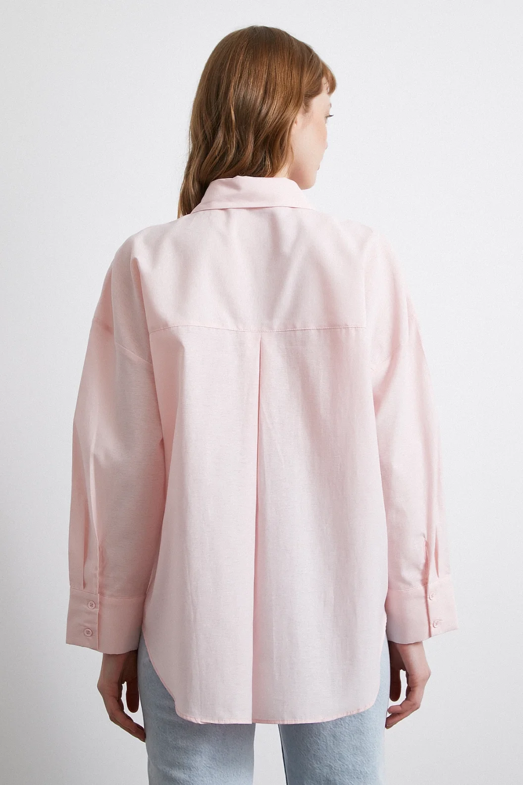 Helen Poplin Shirt Pink