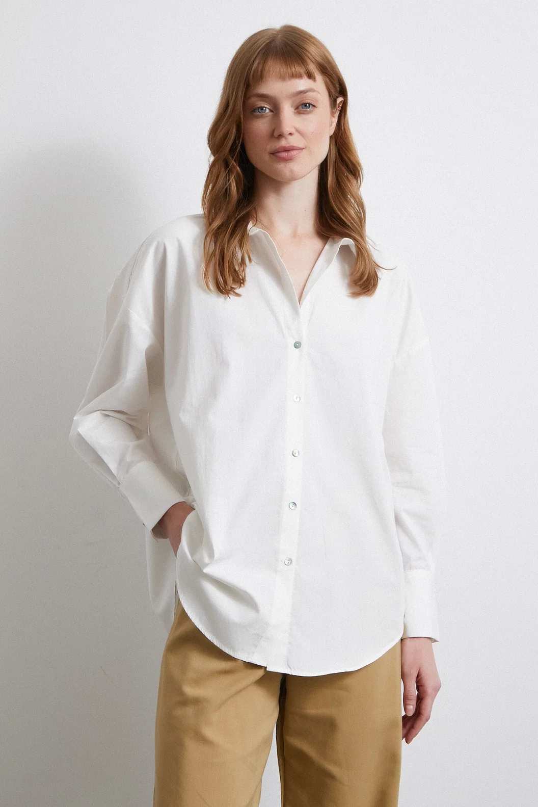 Klassisches Hemd Weiß