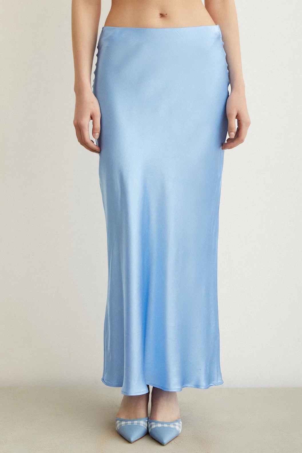 Verev Saten Etek Açık Mavi