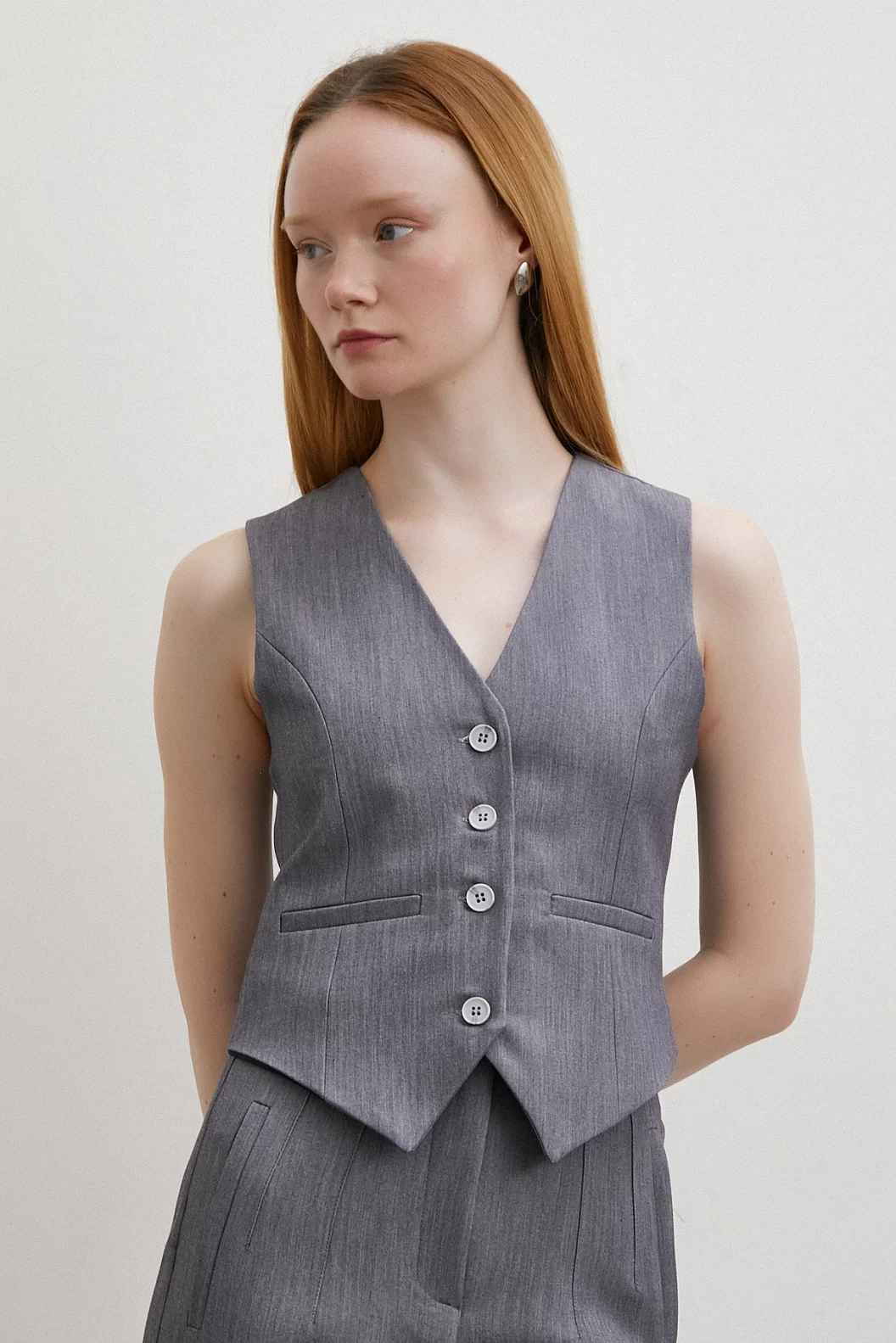 Lined Sleeveless Vest Antiracist