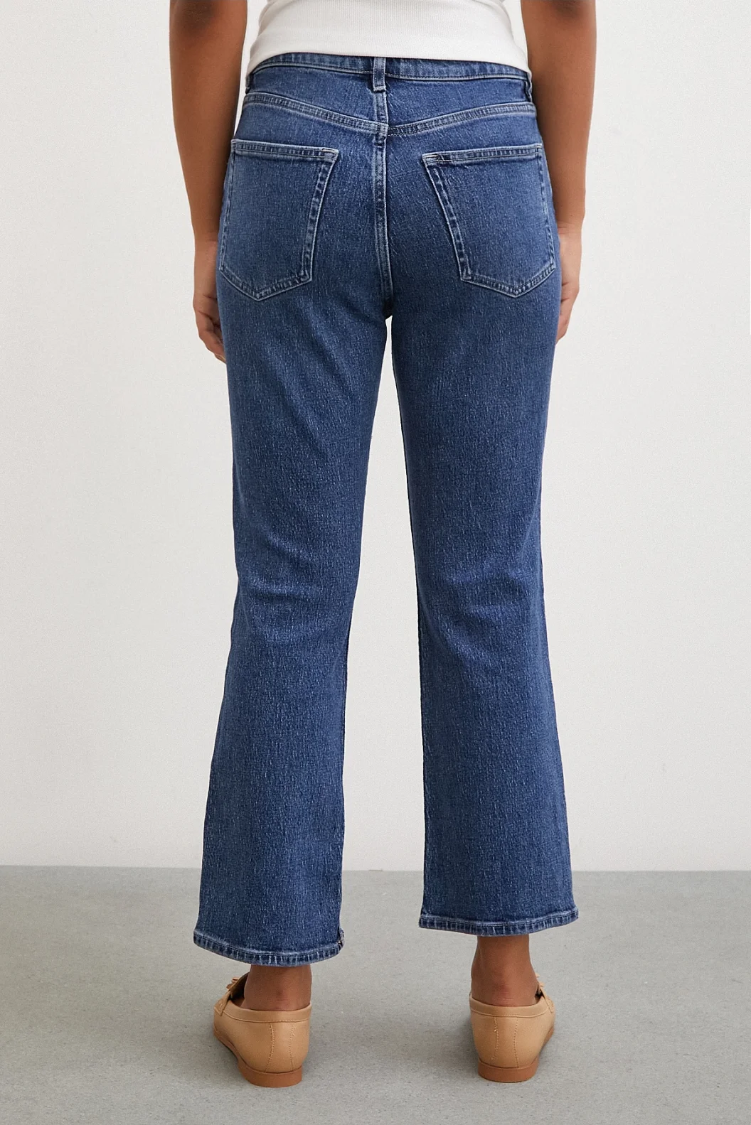 High Waist Regular Fit Jeans Blue