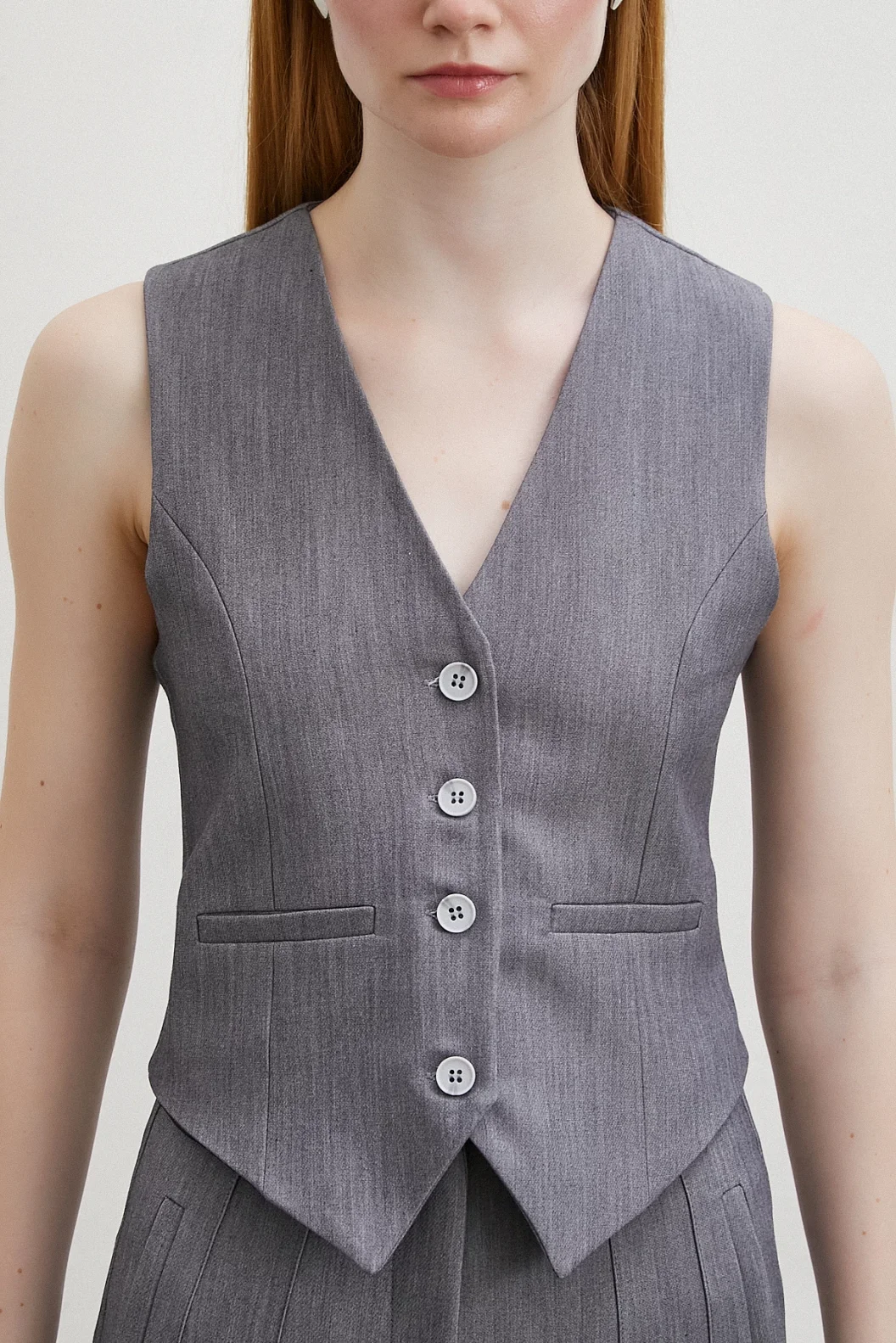 Lined Sleeveless Vest Antiracist