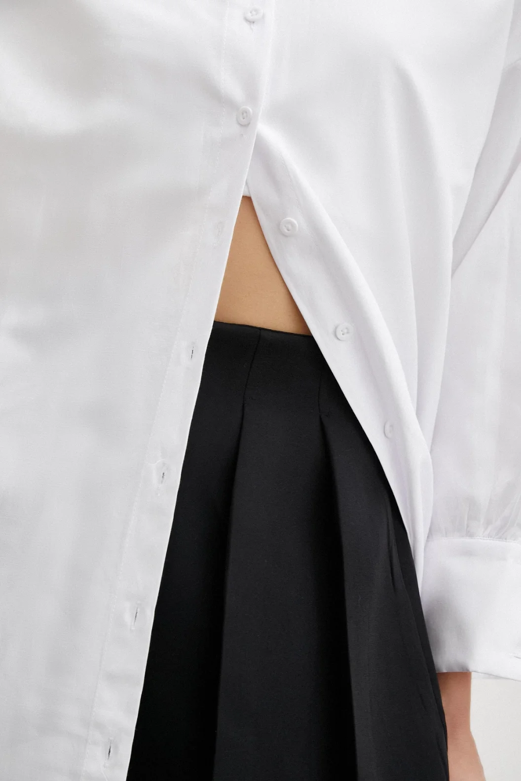 قميص تنورة فستان بدلة أسود