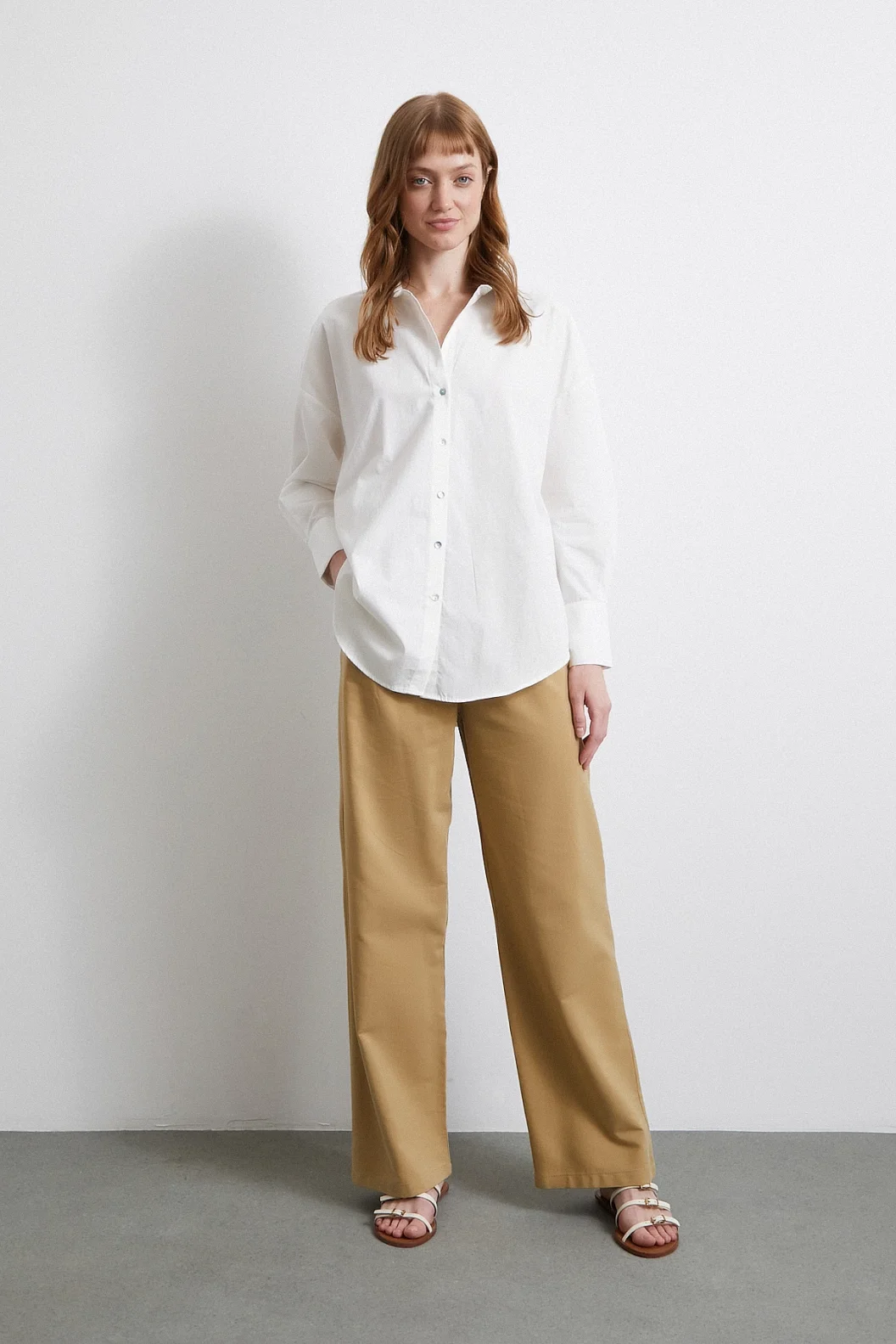 Klassisches Hemd Weiß