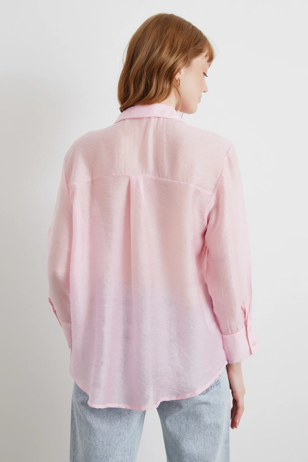 Thin Modal Shirt Pink