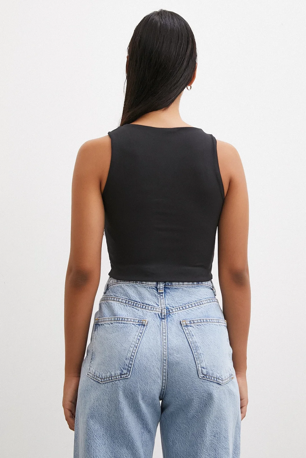 Basic Crop Top Black