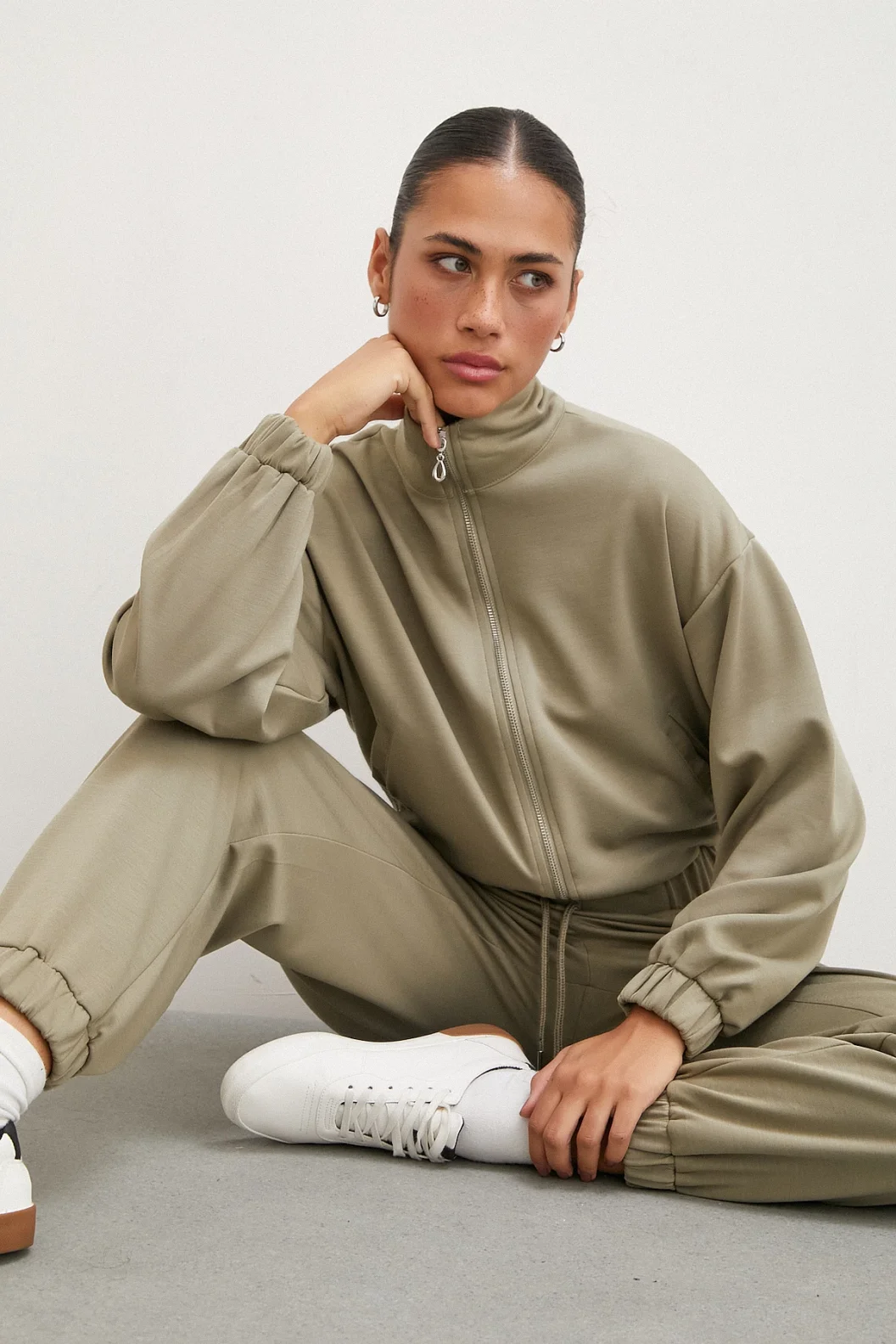 Elastic Pocket Sweatpants Çağla