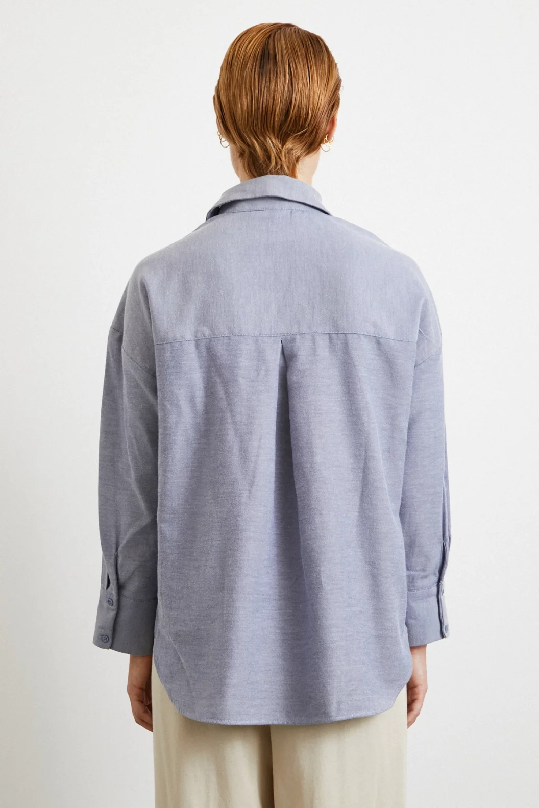 Striped Classic Shirt Dark Navy