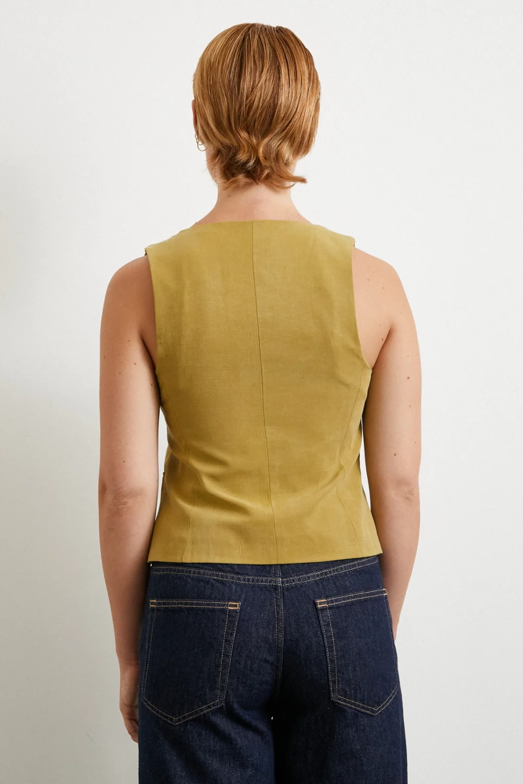 الرداء القطني ذو الغطاء الجيب - اللون الزيتوني