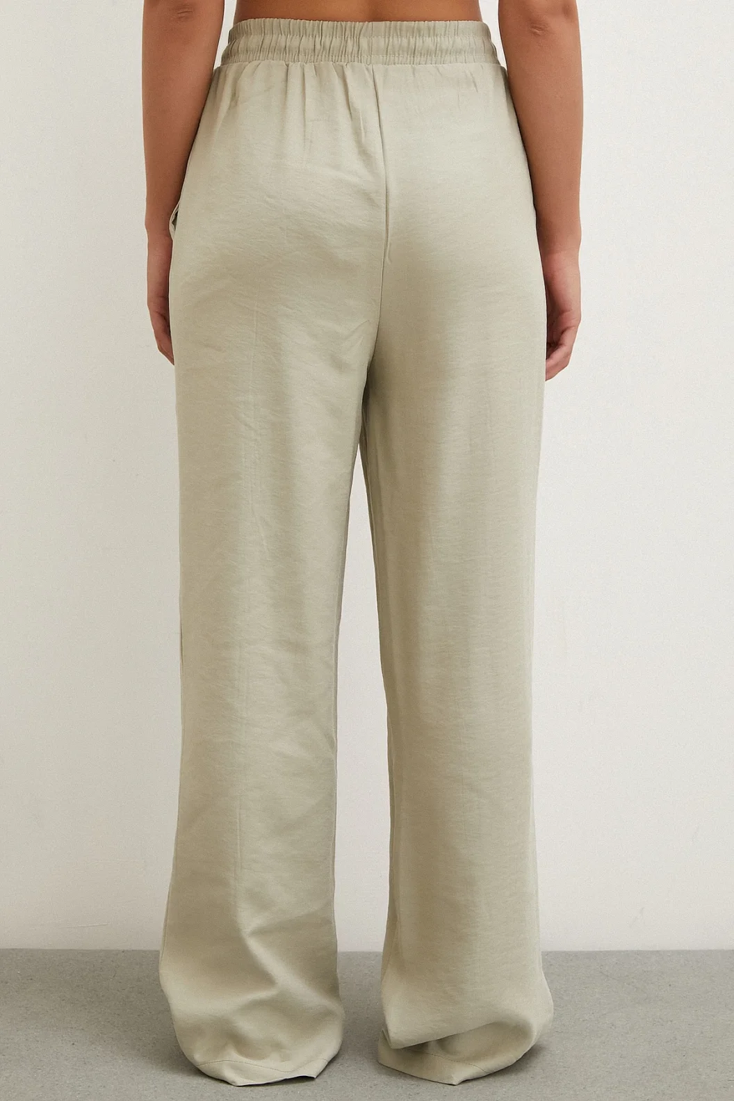 Waist-tied Pants Stone