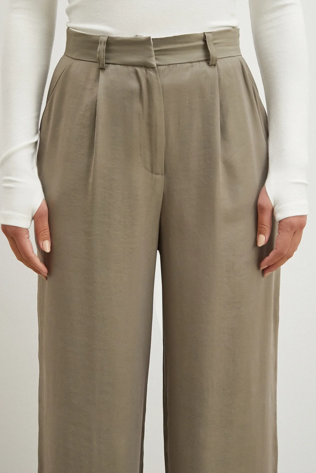 Modal Palazzo Pantolon Haki