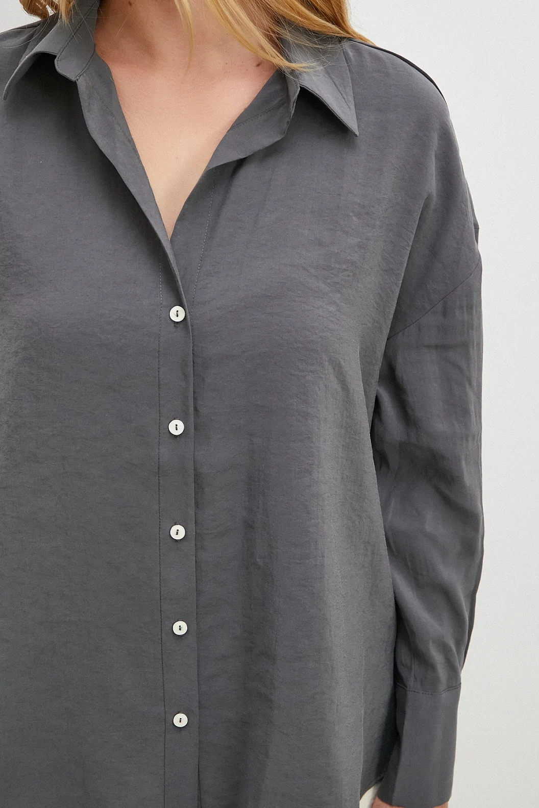 Basic Modal Gömlek Antirasit