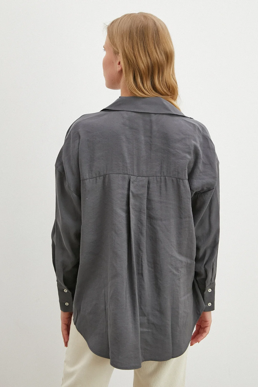 Basic Modal Gömlek Antirasit