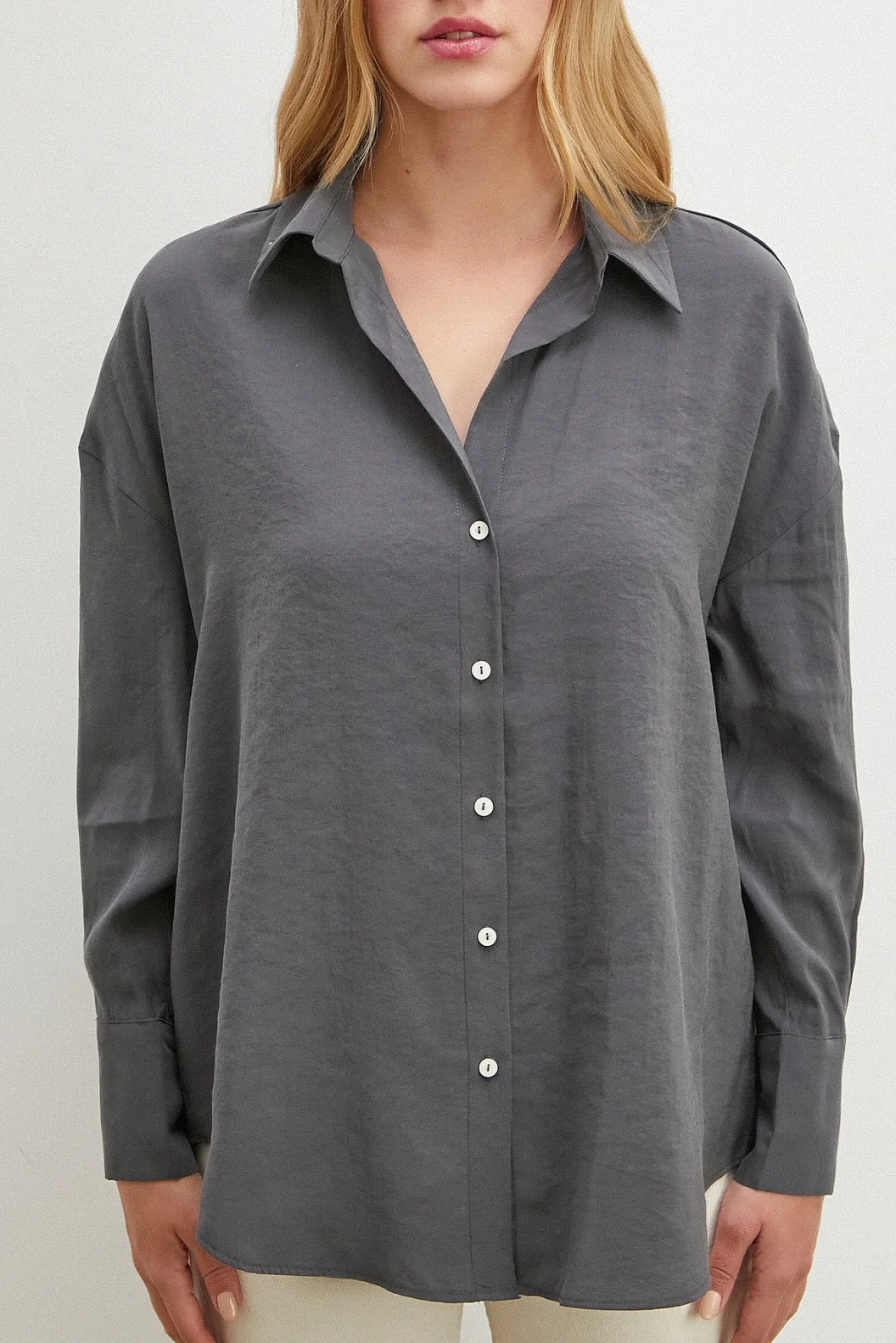 Basic Modal Gömlek Antirasit