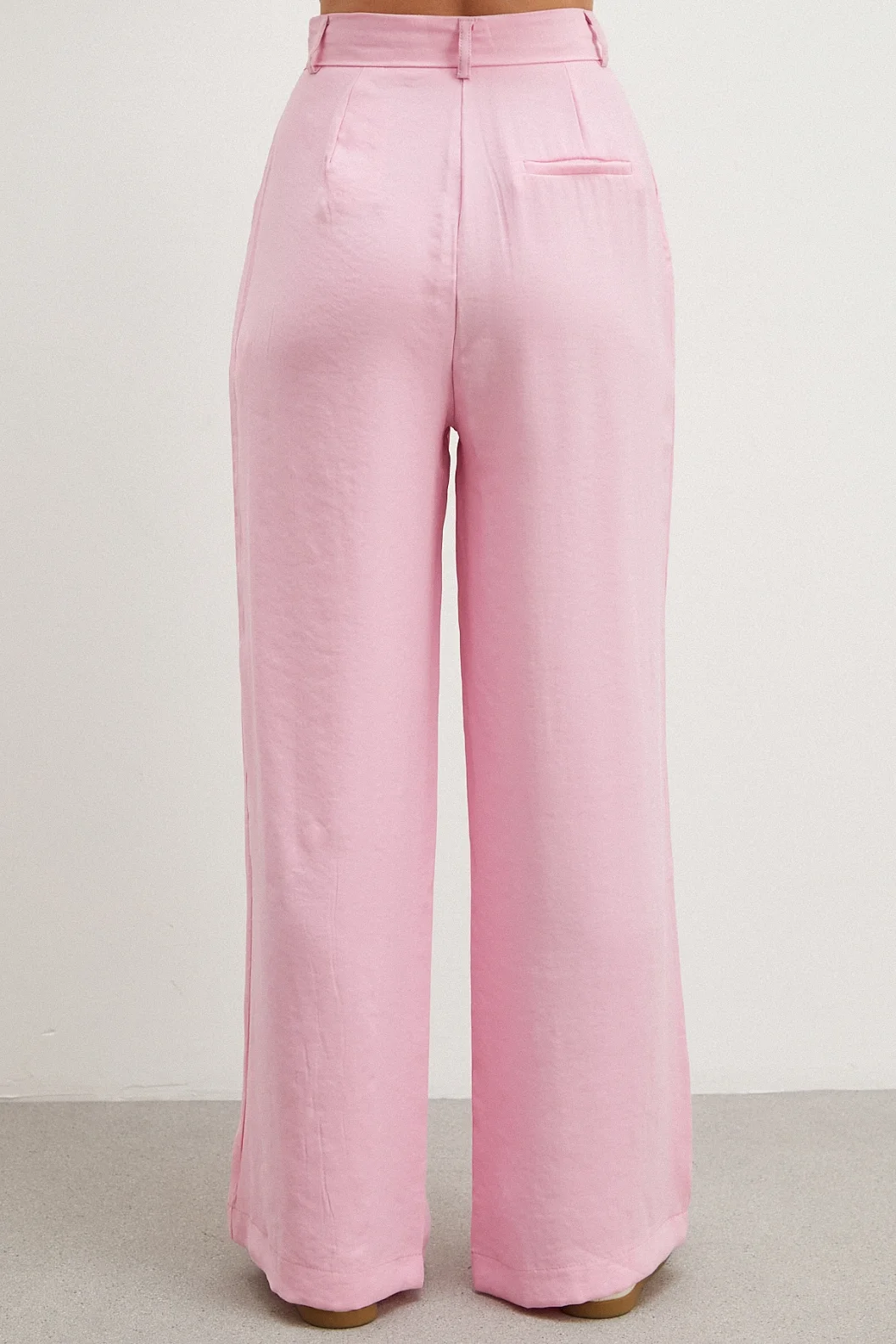 Modal Palazzo Pantolon Pembe