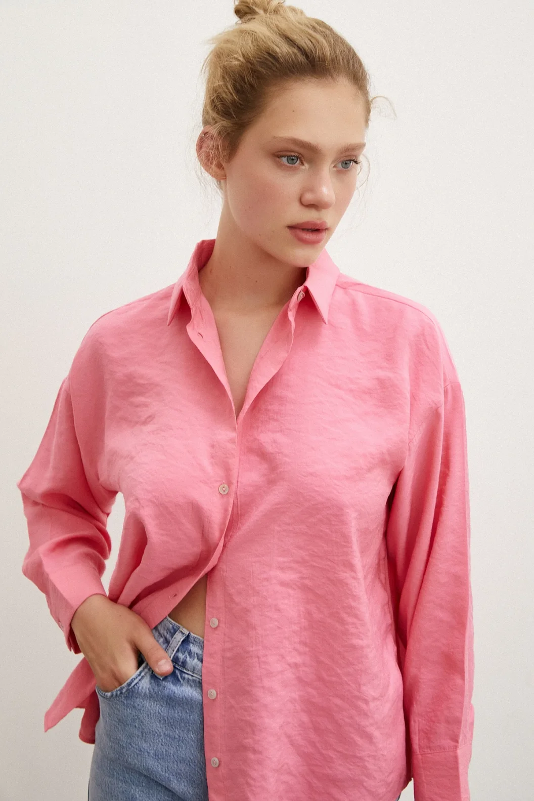 قميص مودال بينك