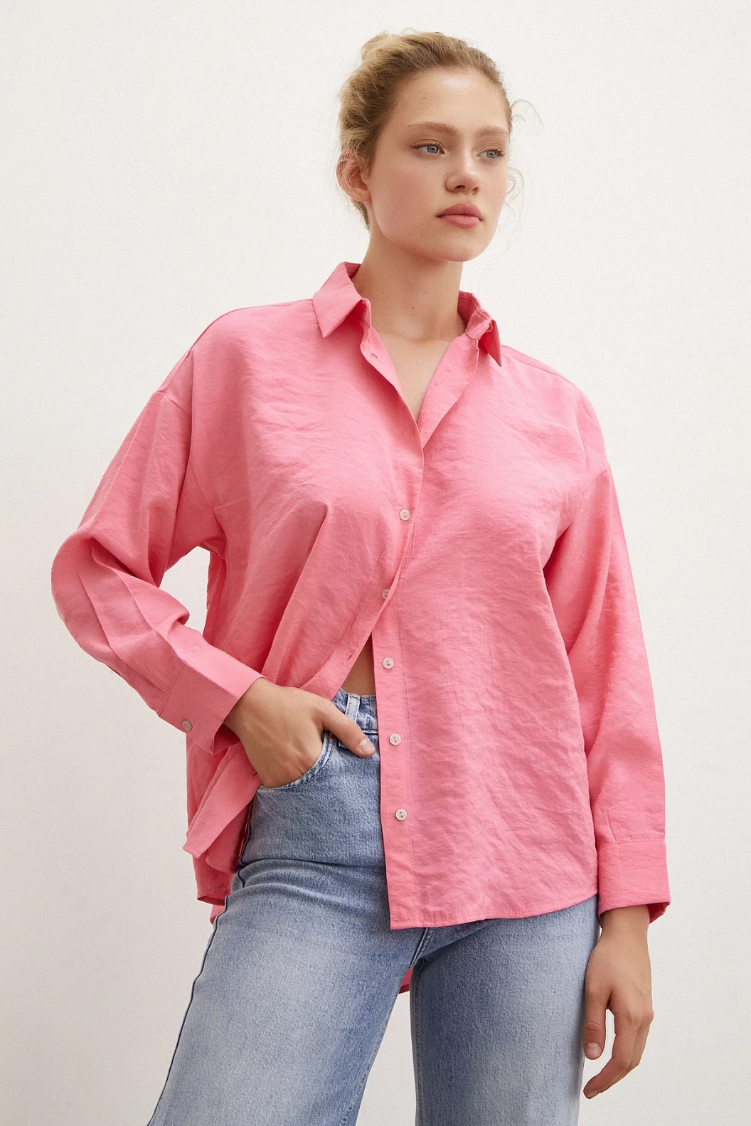 قميص مودال بينك