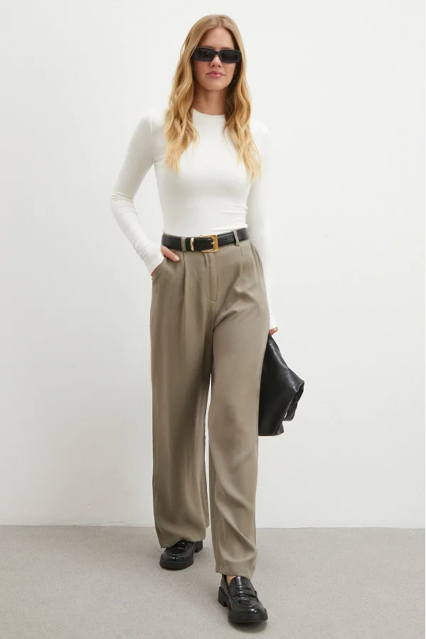 Modal Palazzo Pantolon Haki