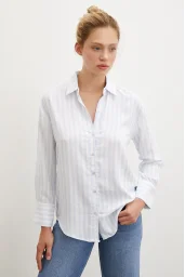 Striped Shirt Blue