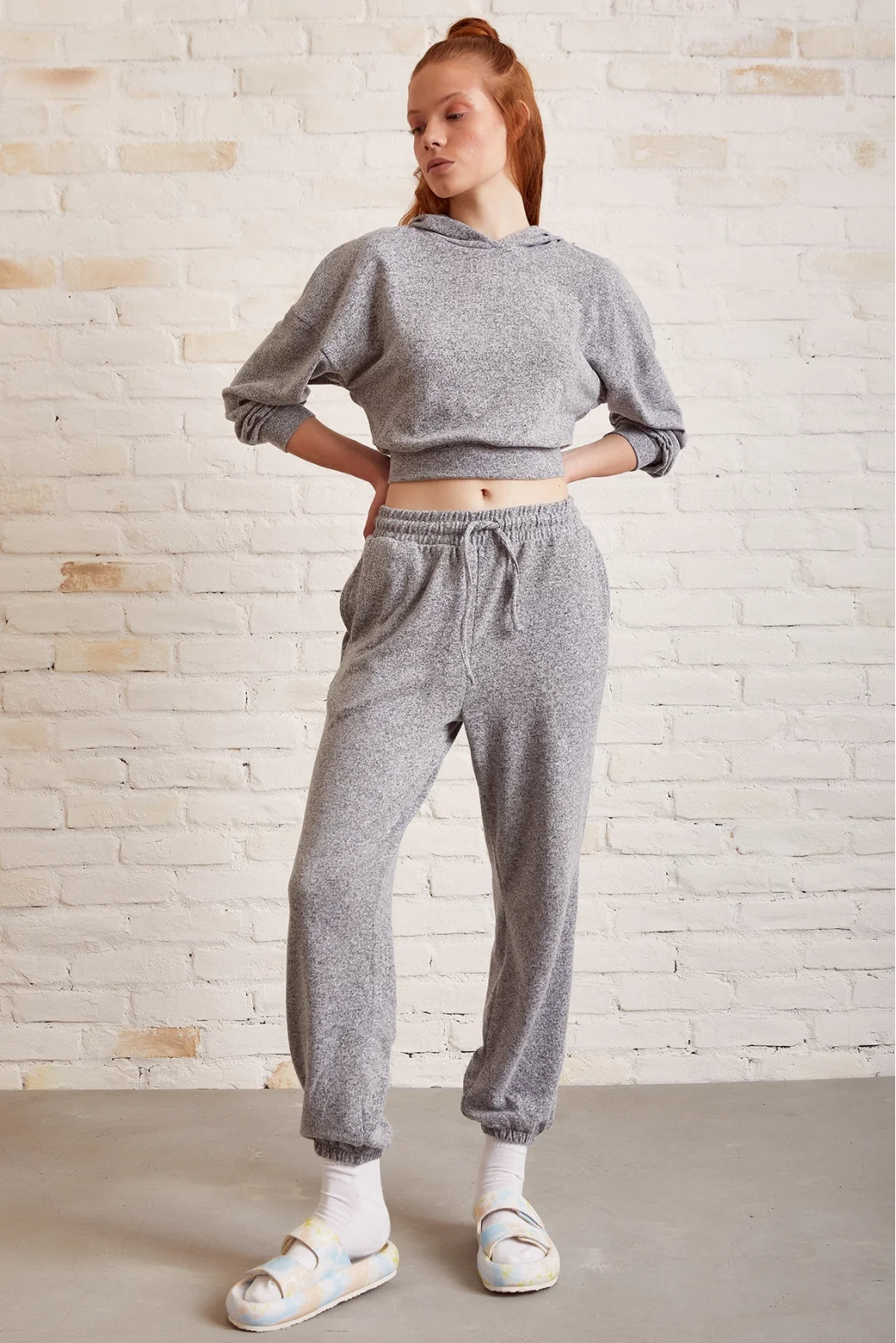 Loose Fit Tracksuit Gray