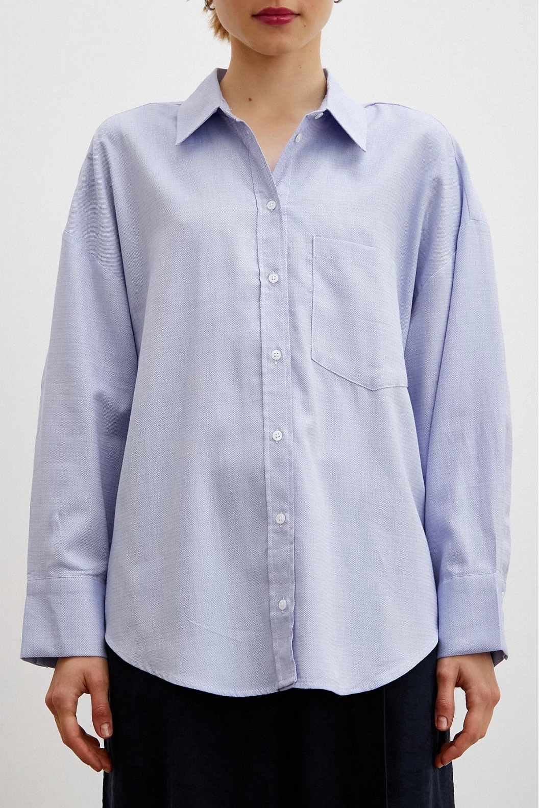 Klassisches Hemd Blau