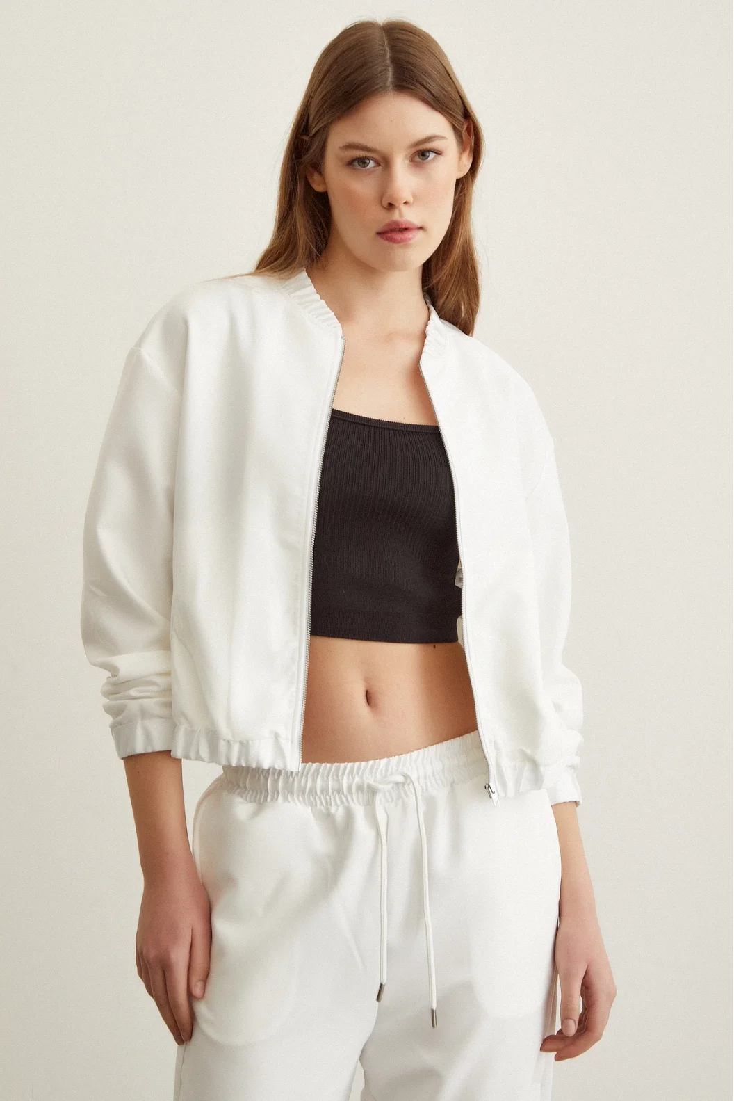 Hooded Tracksuit White