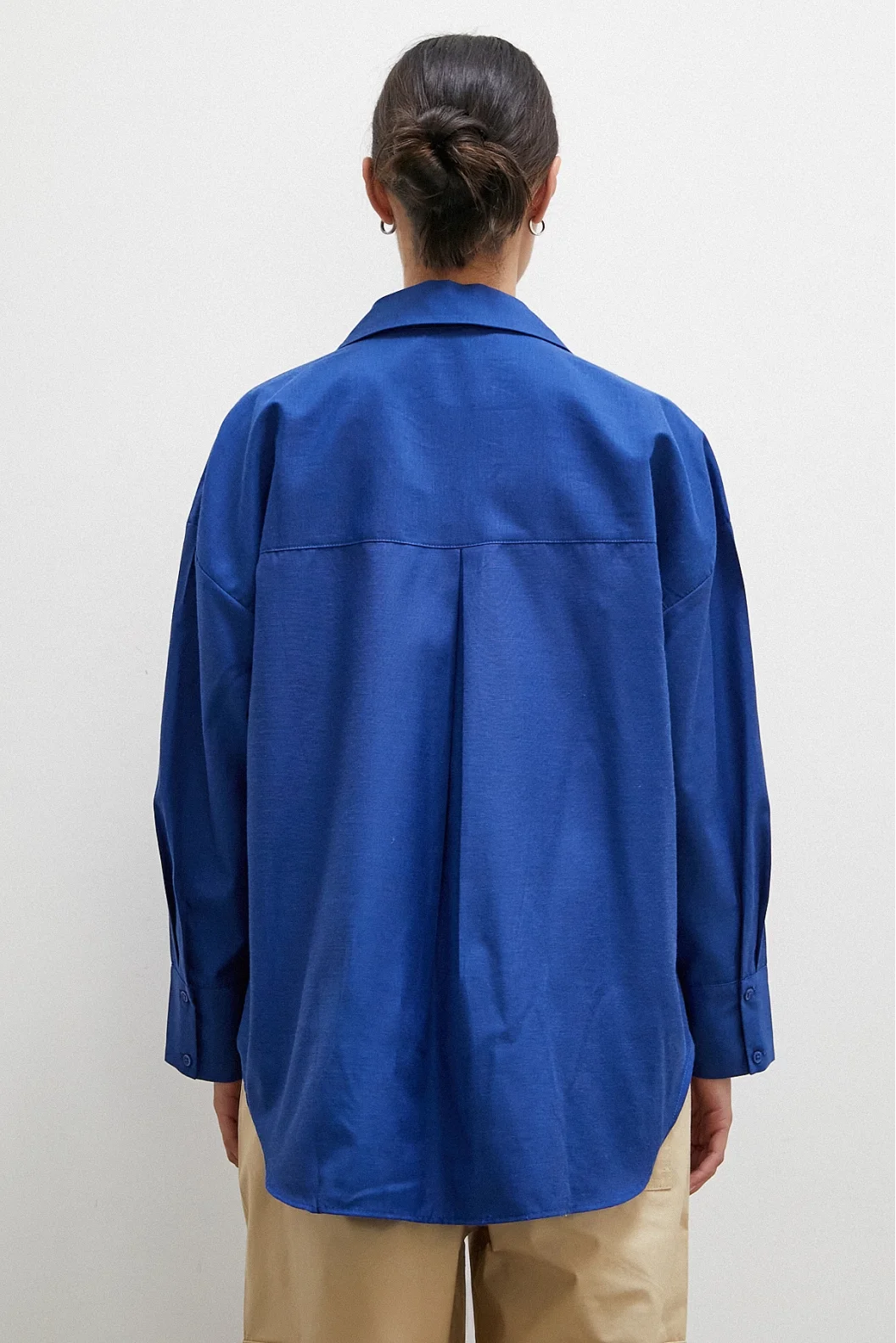 Poplin Shirt Navy