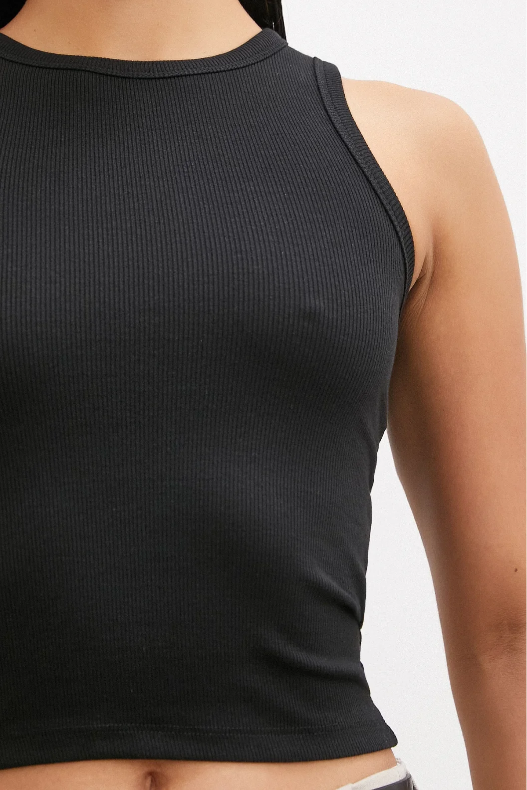 Bicycle Collar Top Black