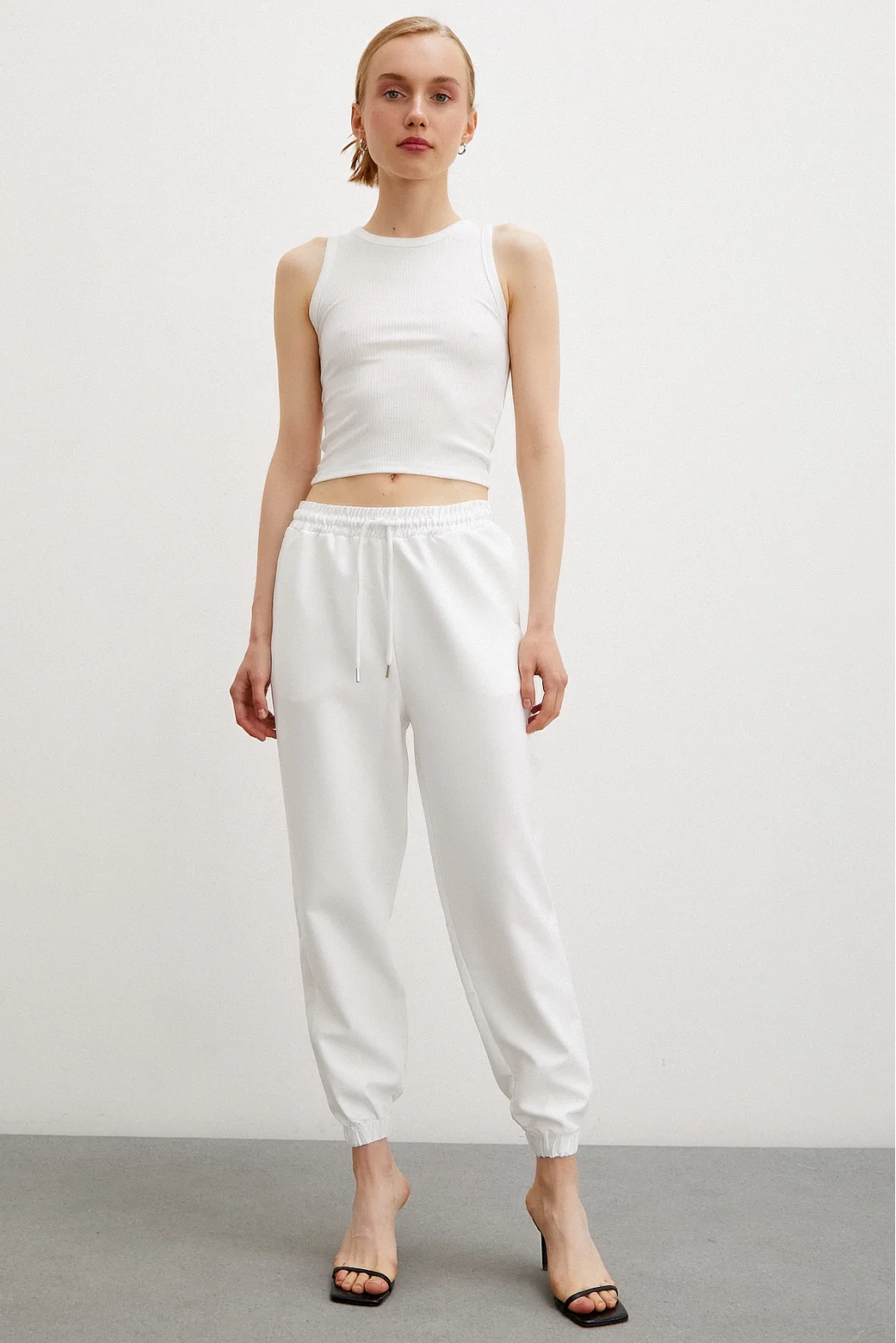 Tracksuit Bottoms White