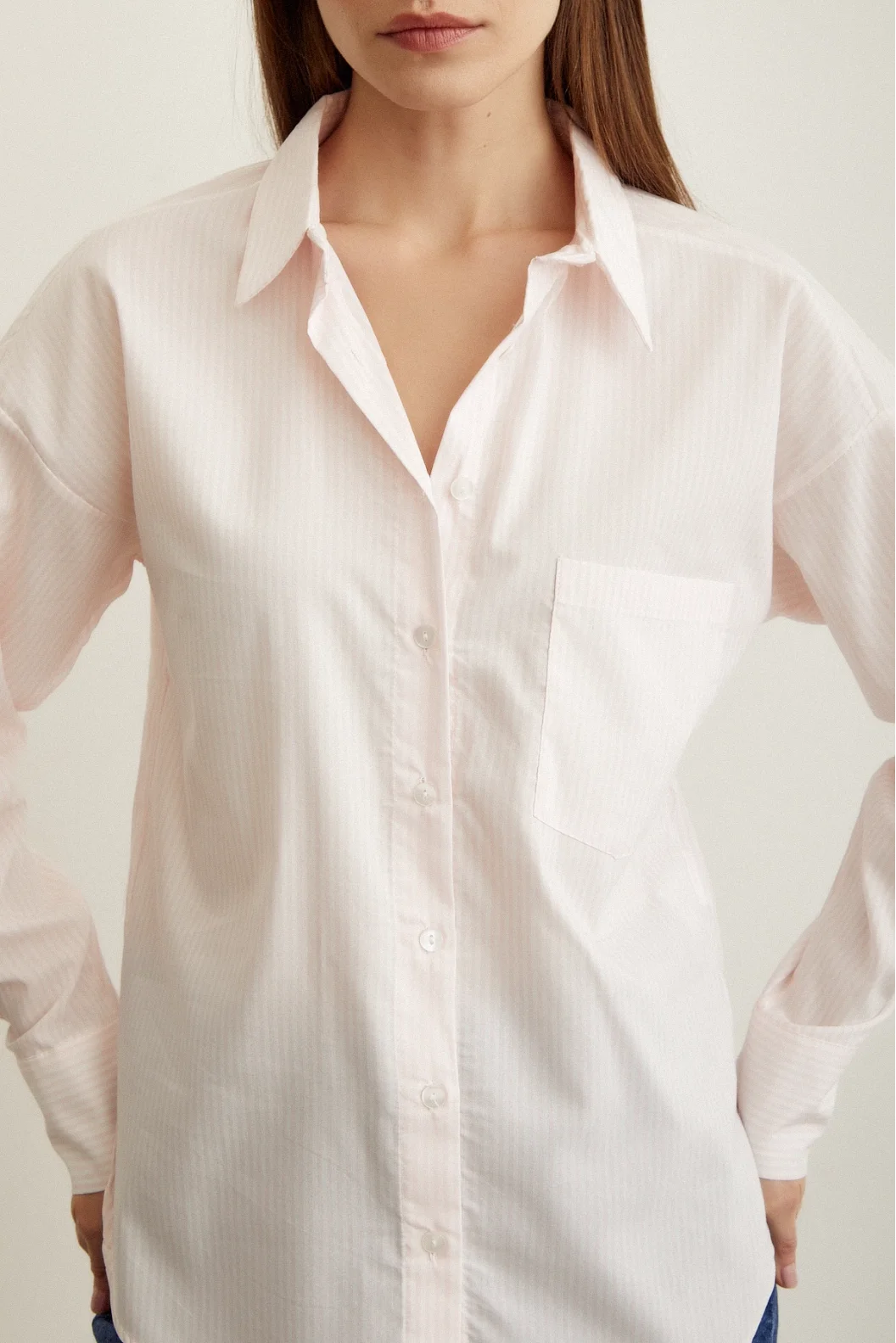 Striped Shirt Powder