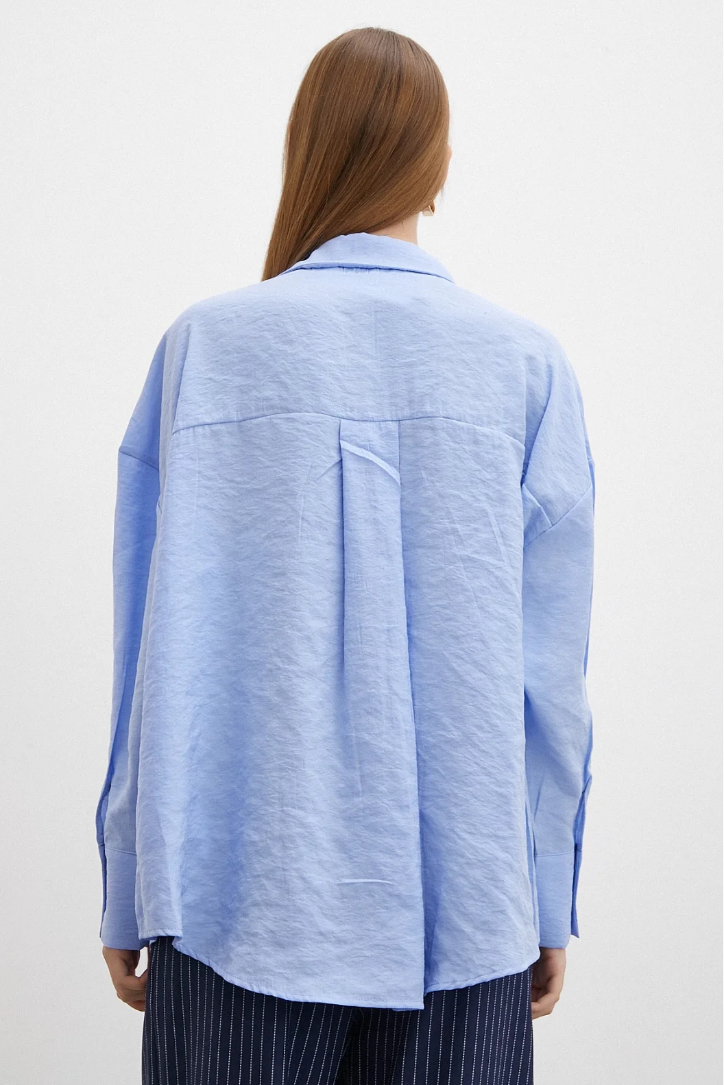 Basic Modal Shirt Blue