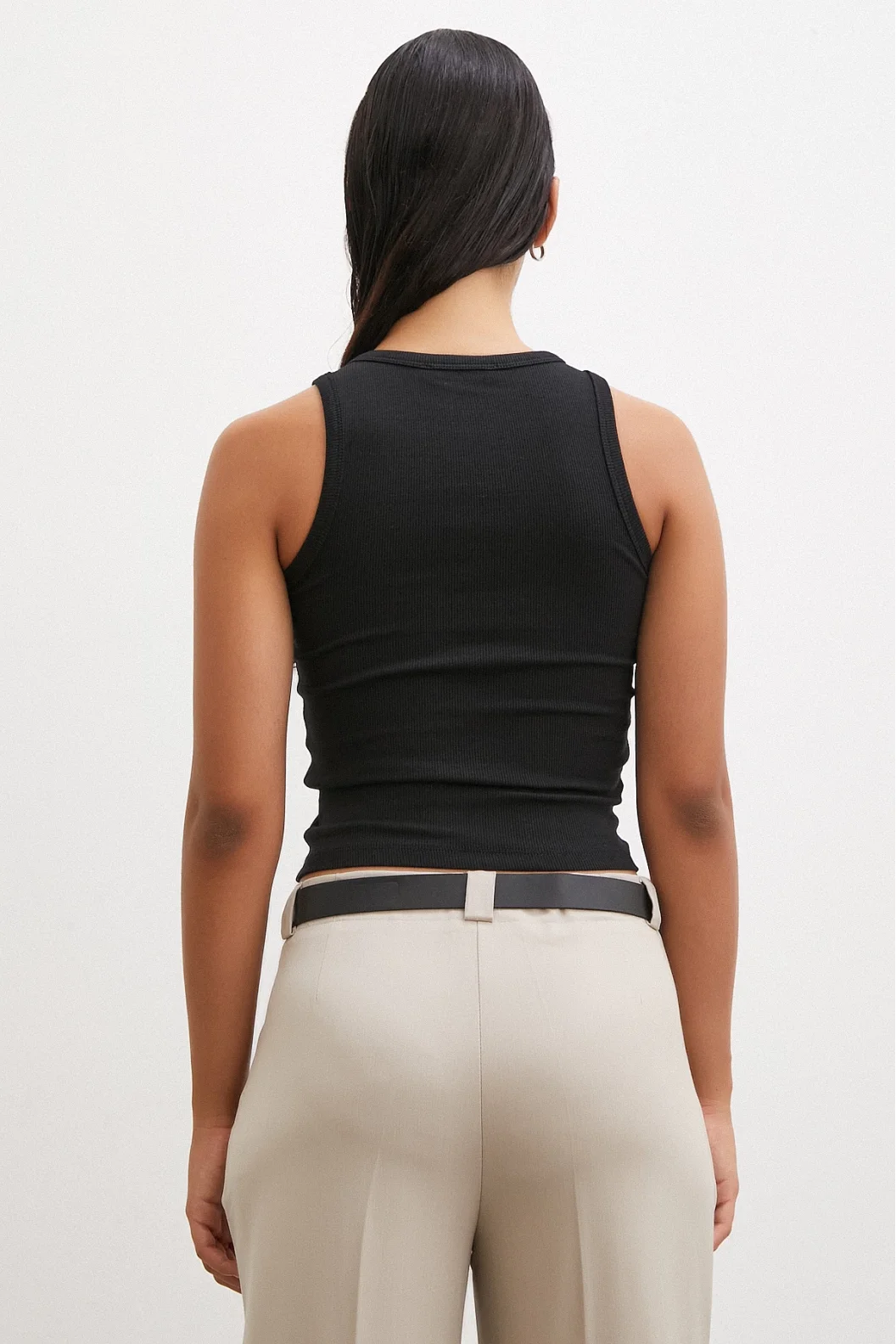 Bicycle Collar Top Black