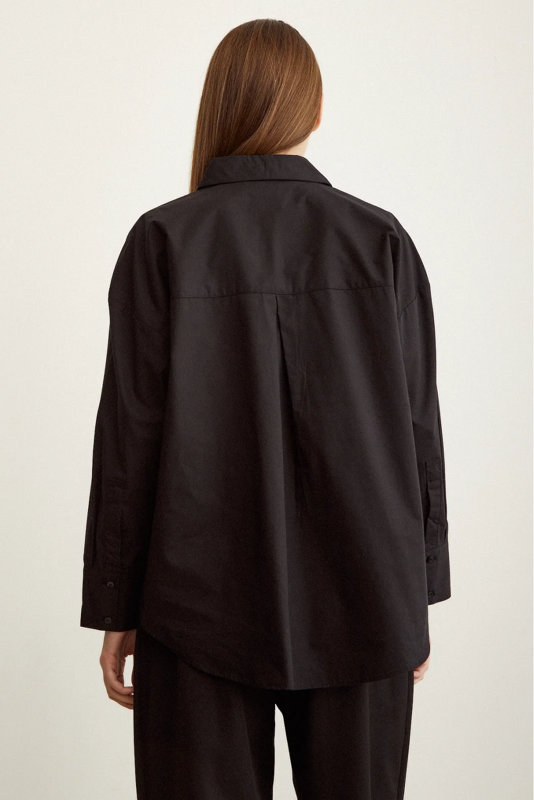 Poplin Shirt Black