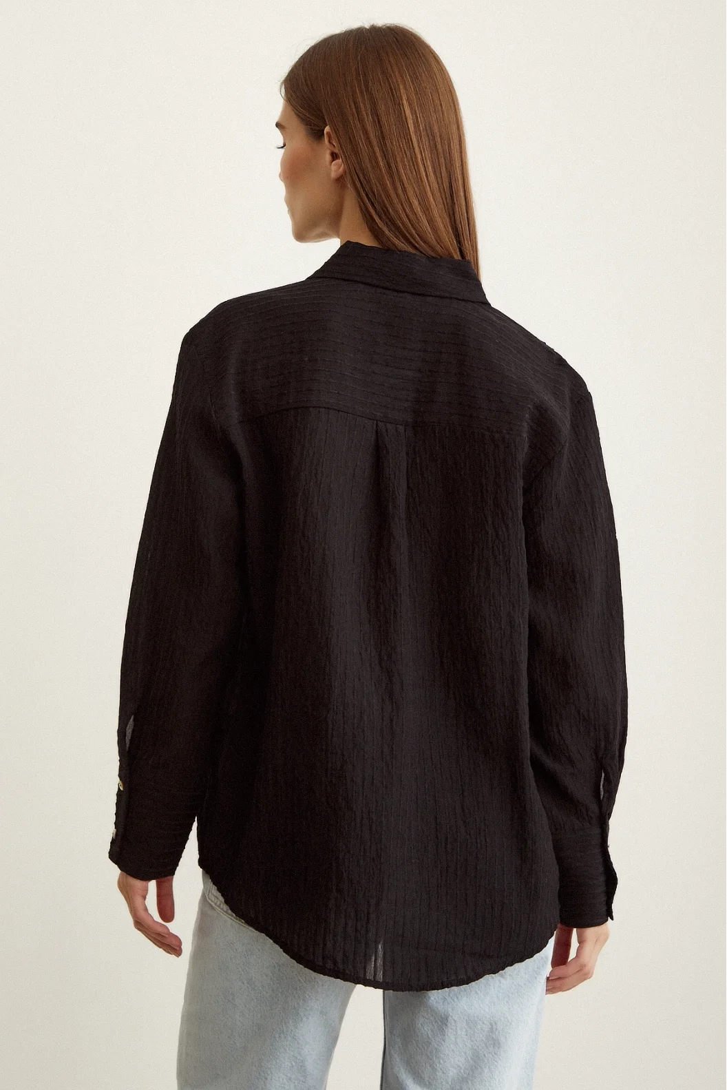 Striped Shirt Black