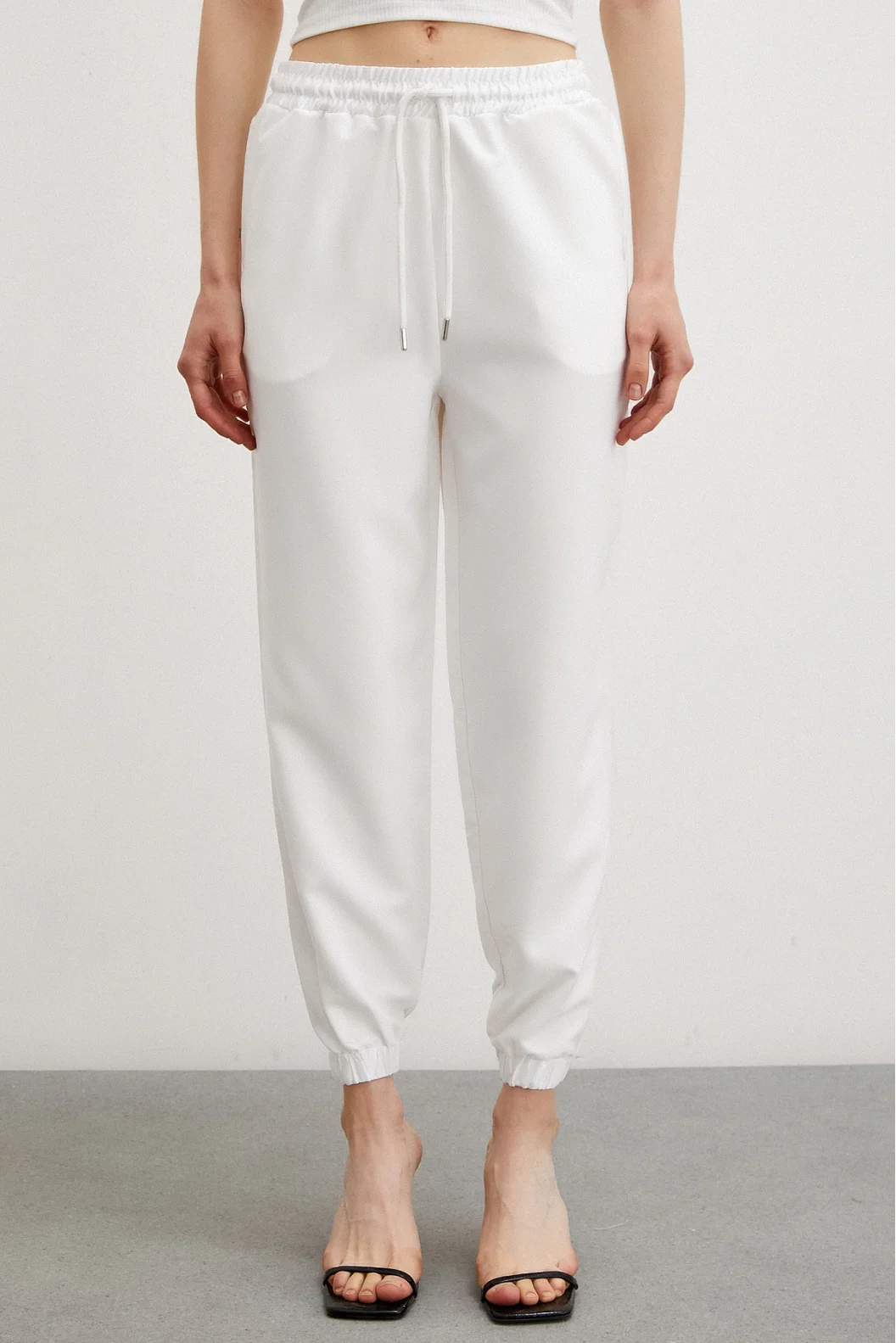 Tracksuit Bottoms White