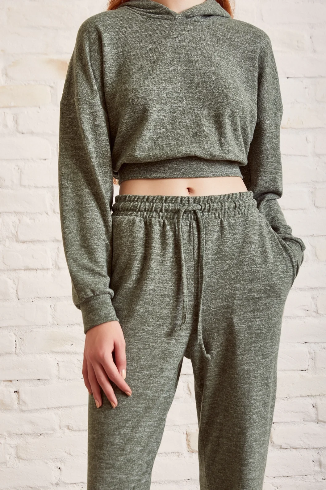 Loose Fit Tracksuit Khaki