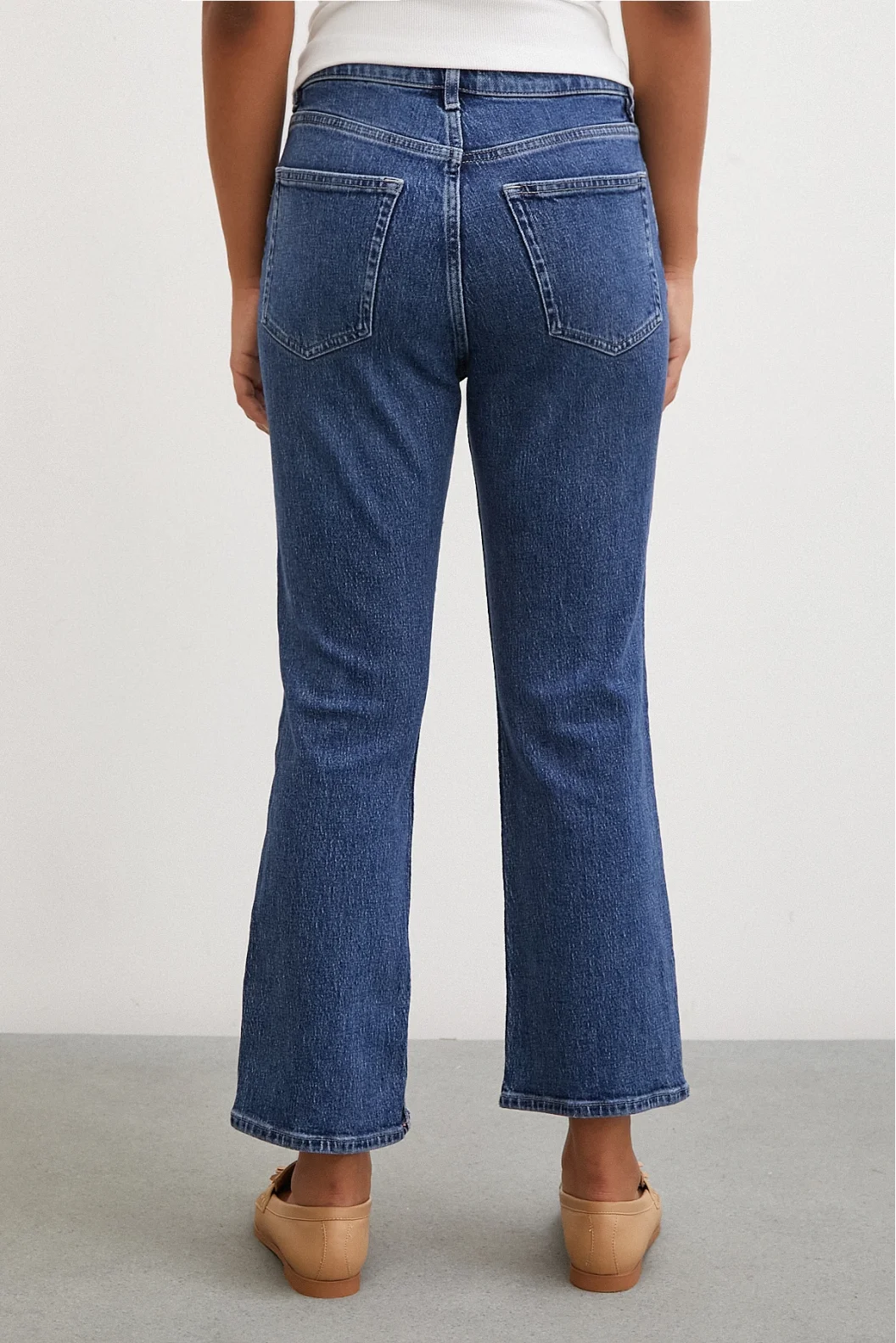 High Waist Regular Fit Jeans Blue