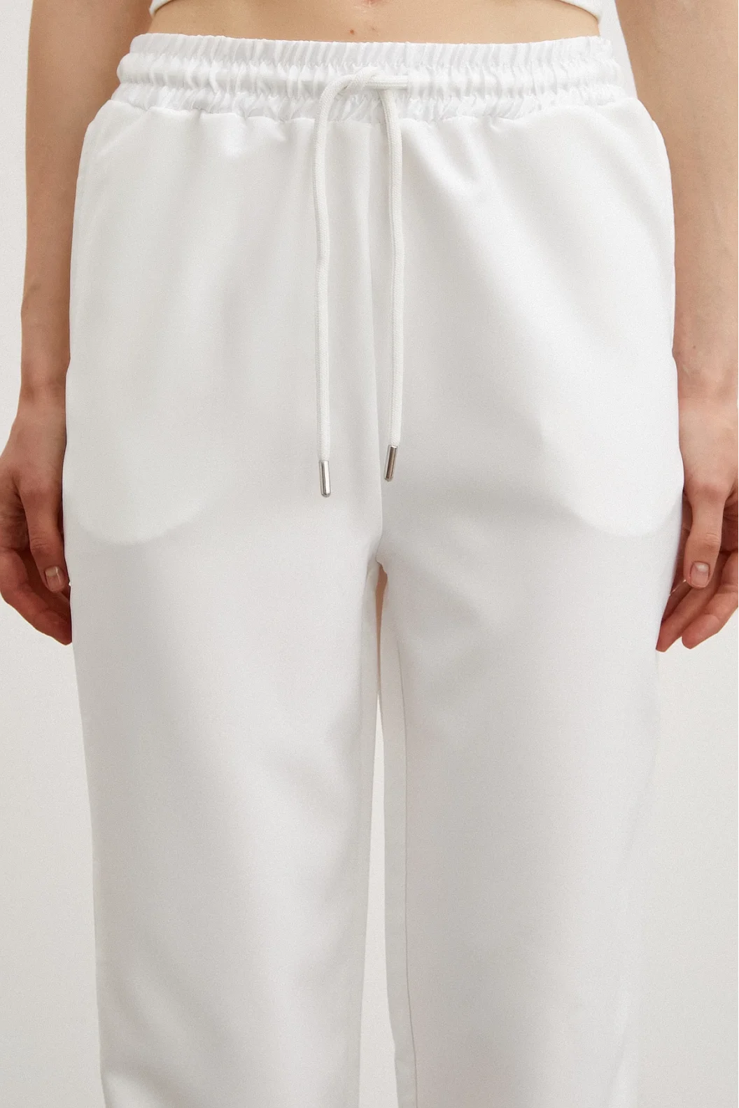 Tracksuit Bottoms White