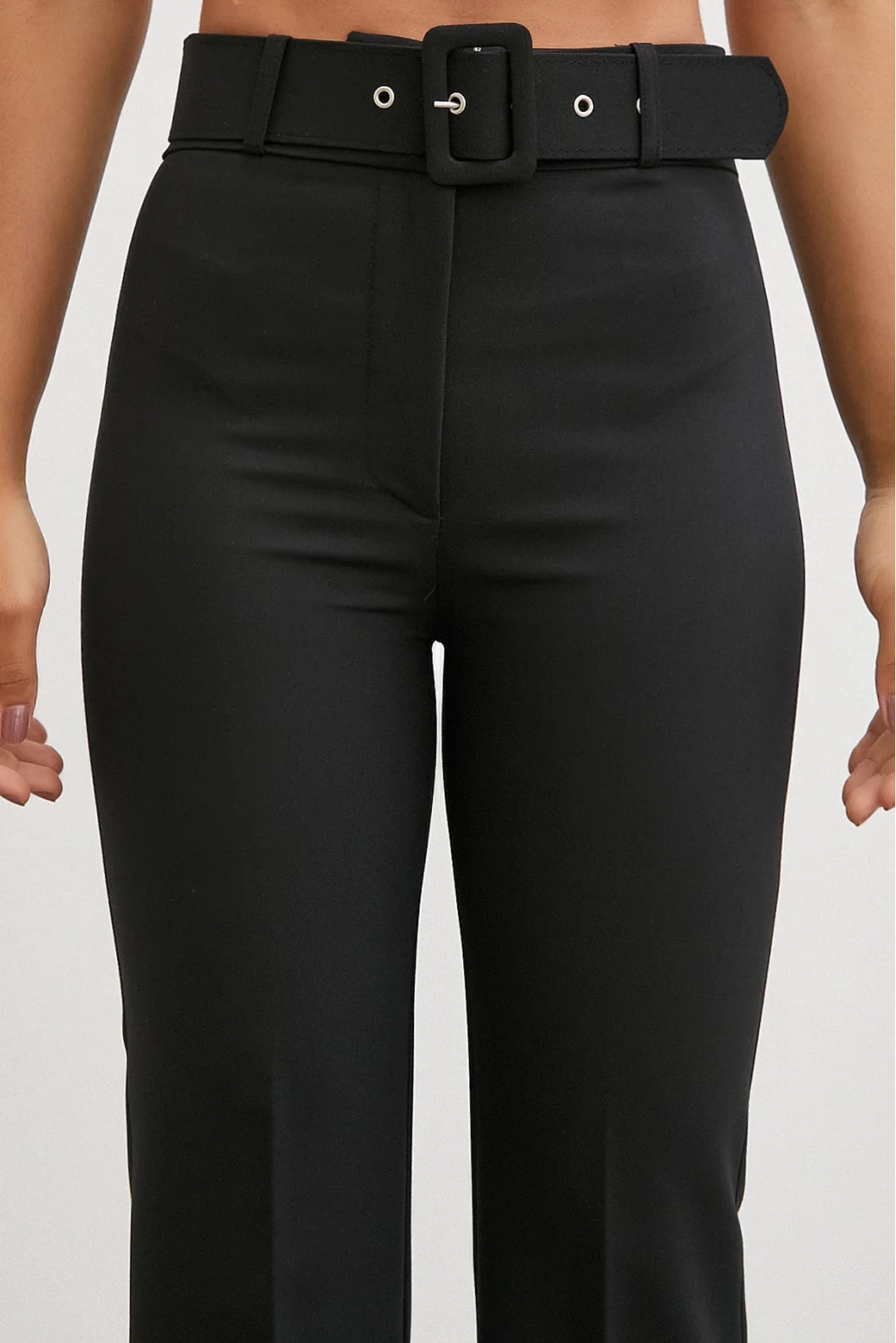 Flared Spanish Black Pants