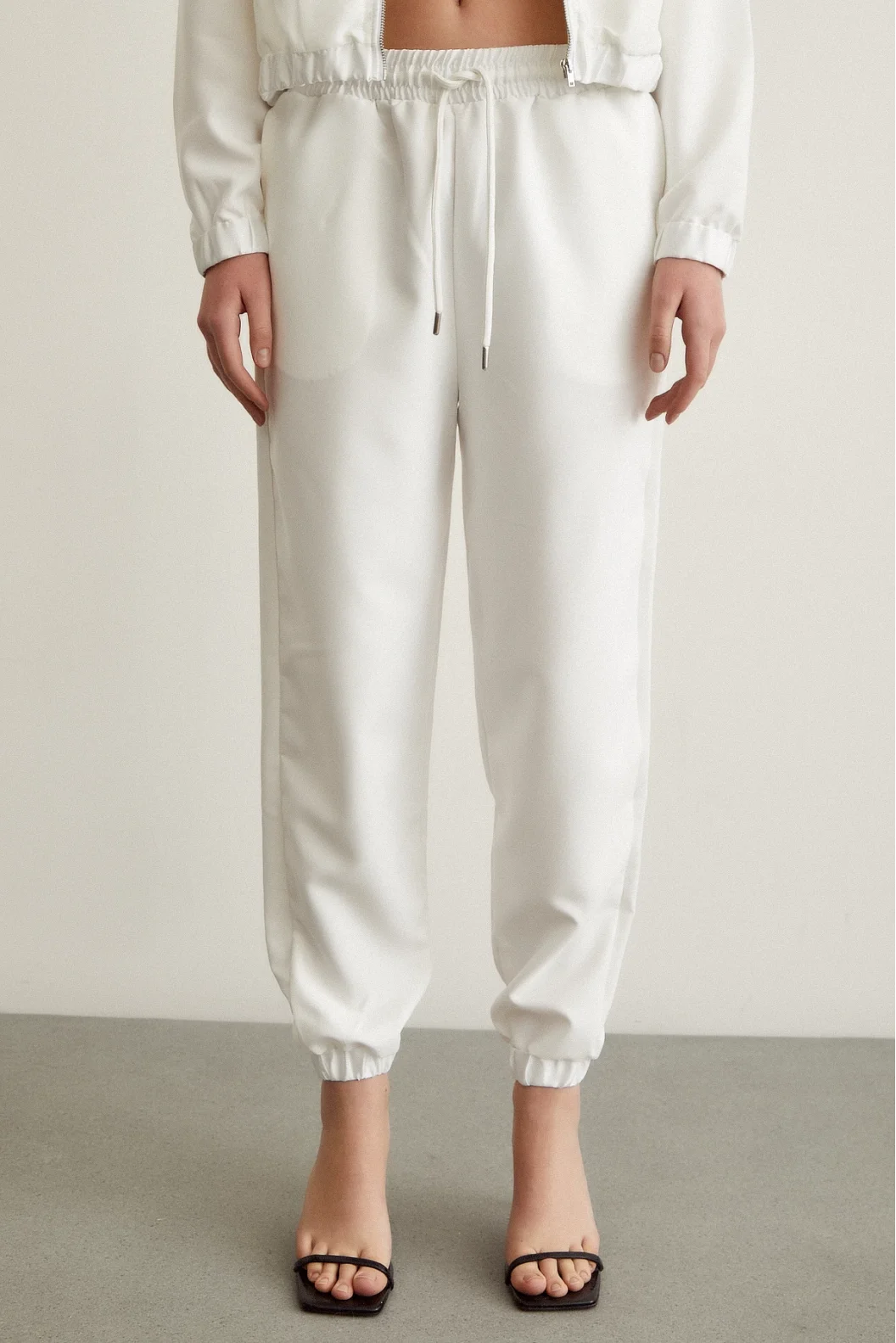 Hooded Tracksuit White