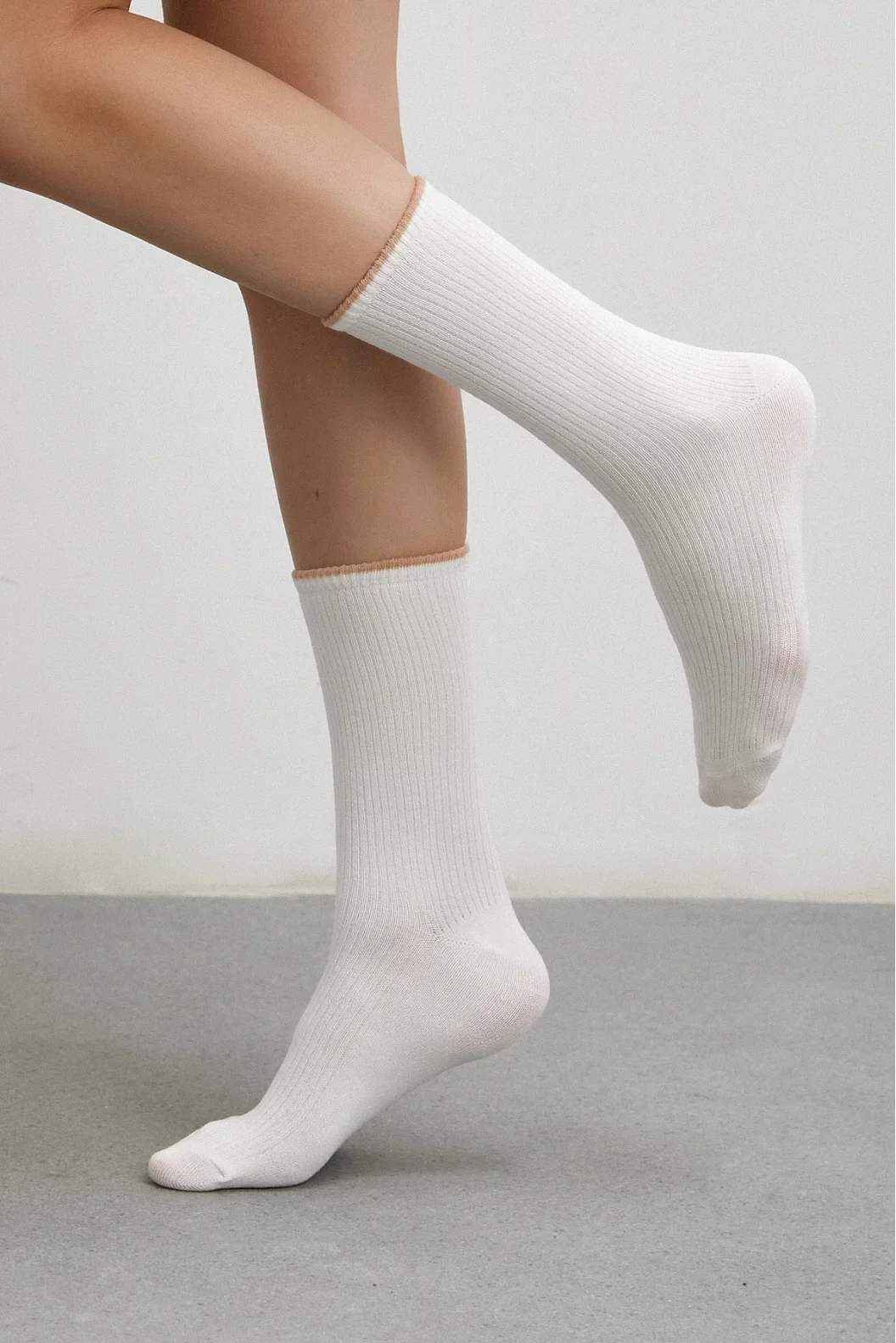 6-Pair Pack Detailed Tennis Socks in Various Colors