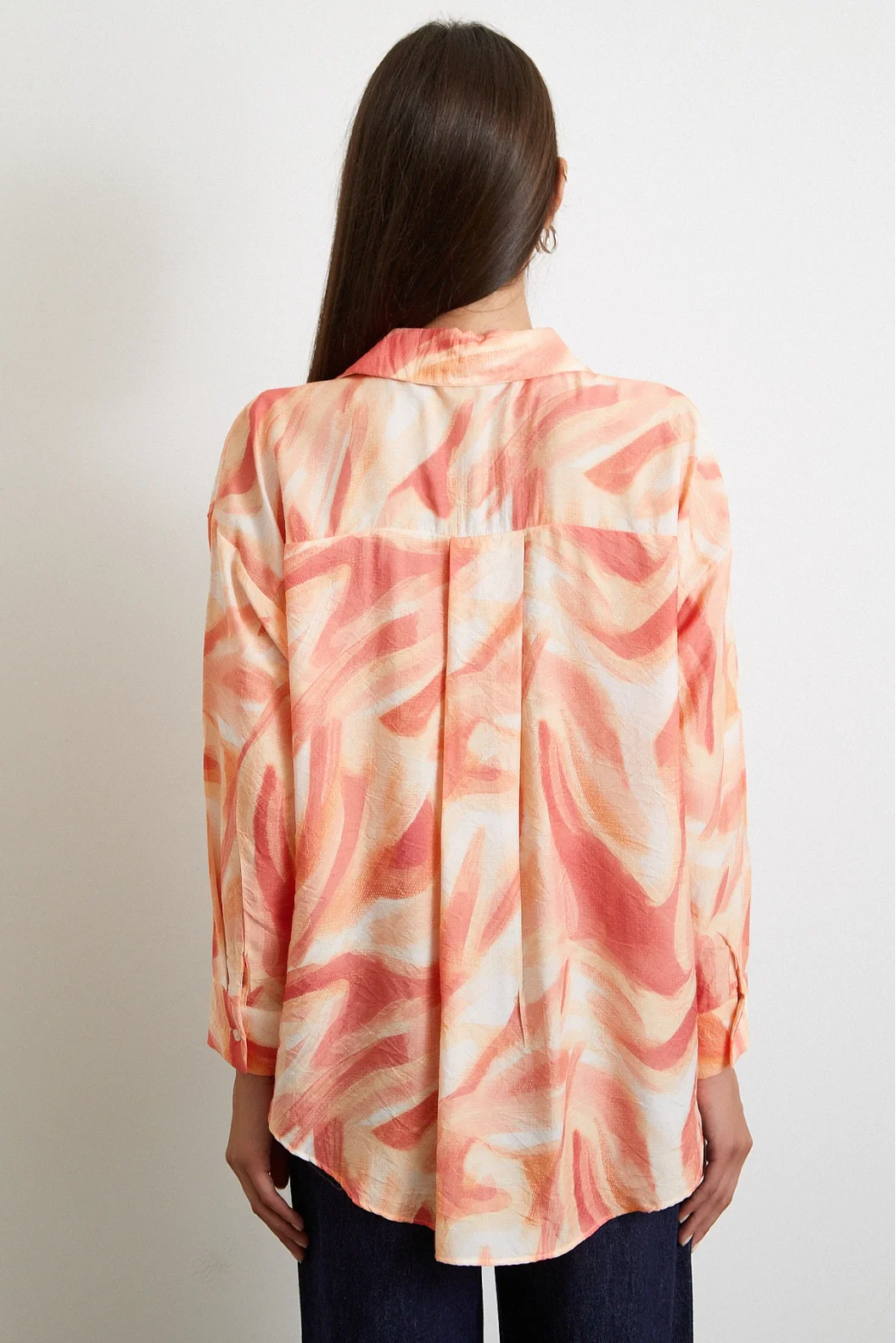 Deniz Esintisi Gömlek Oranj