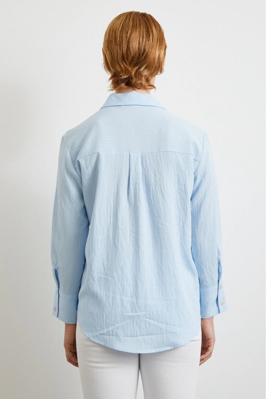 Parallel Striped Shirt Blue