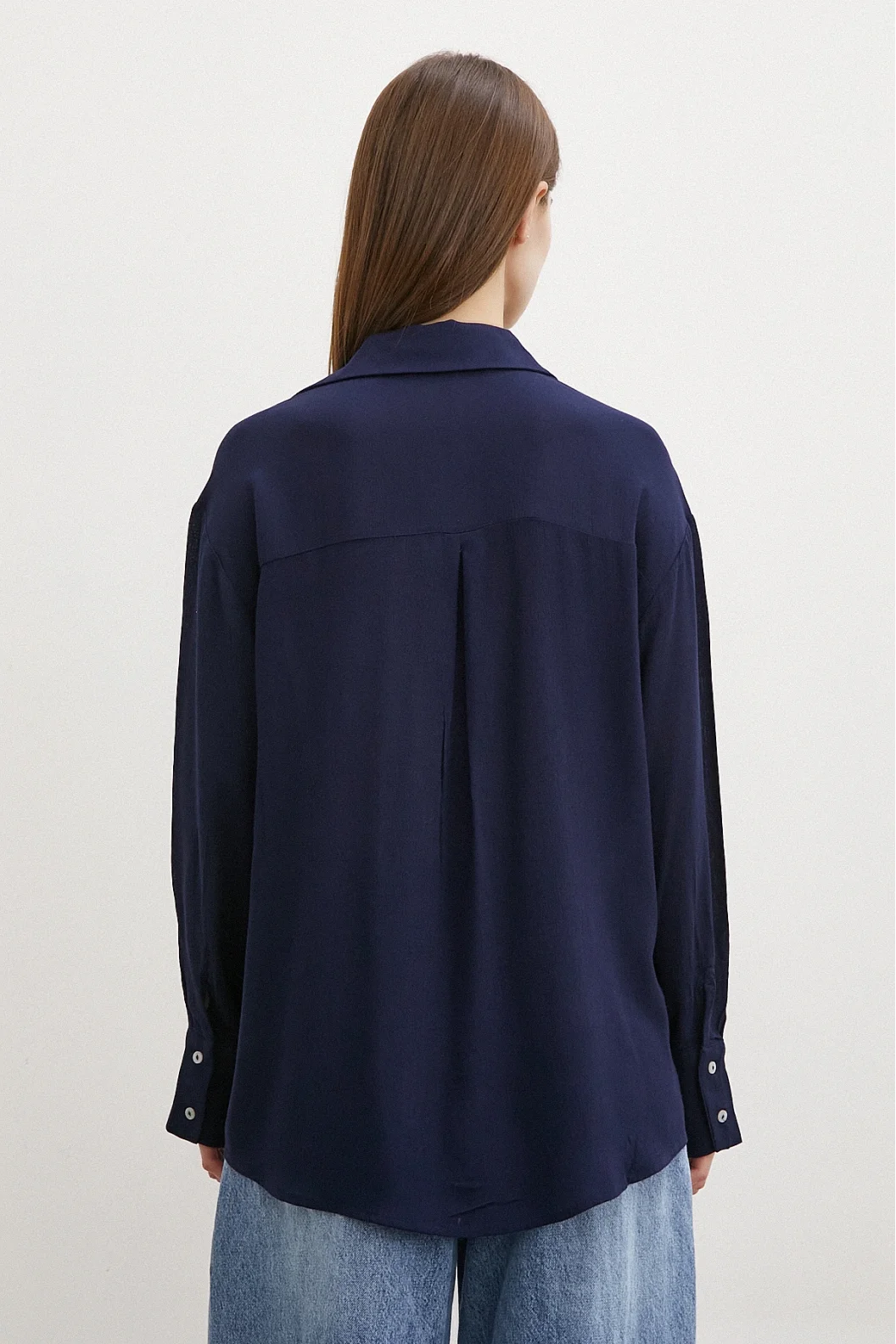 Viskon Basic Shirt Navy
