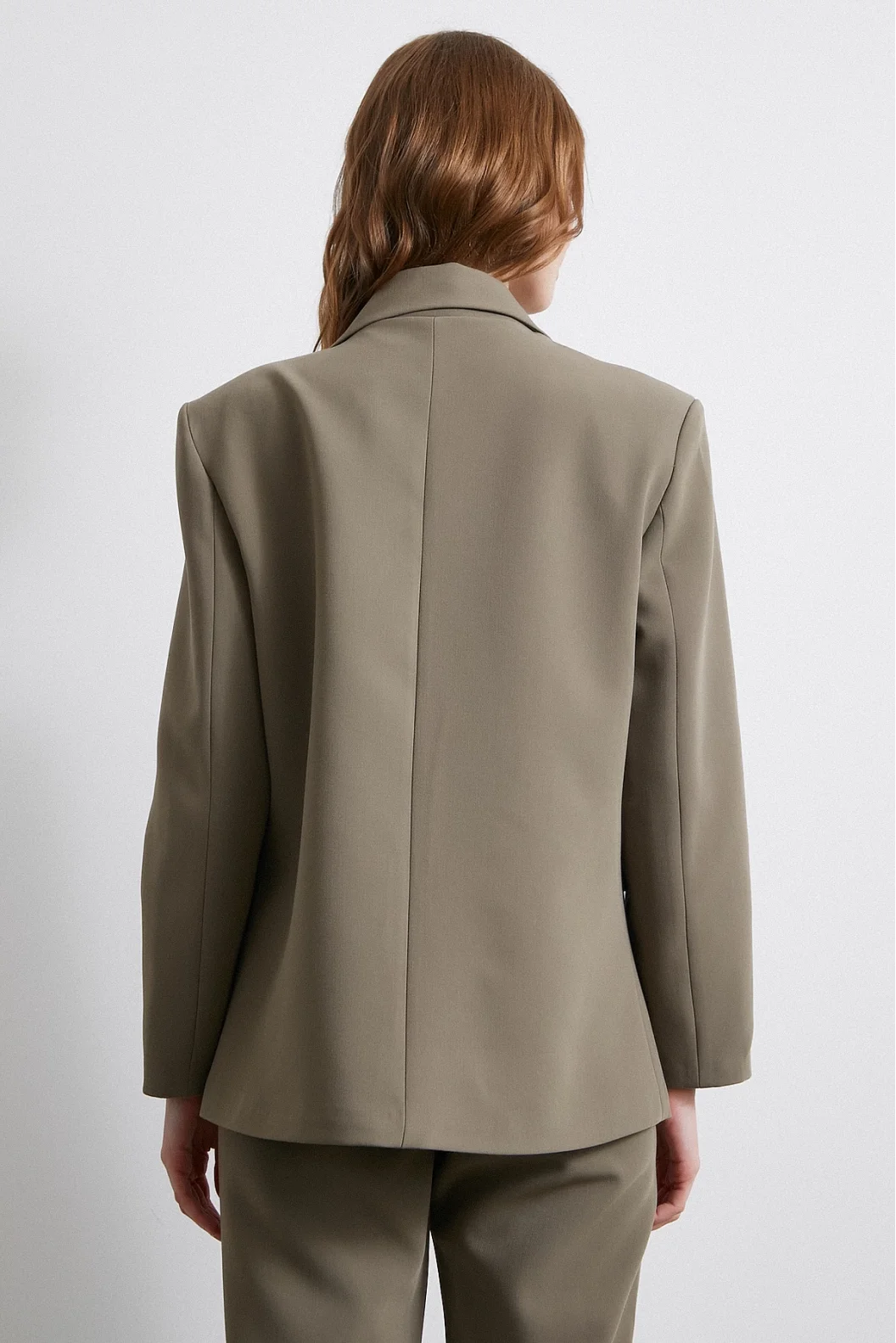 Klasik Poliviskon Jacke Khaki