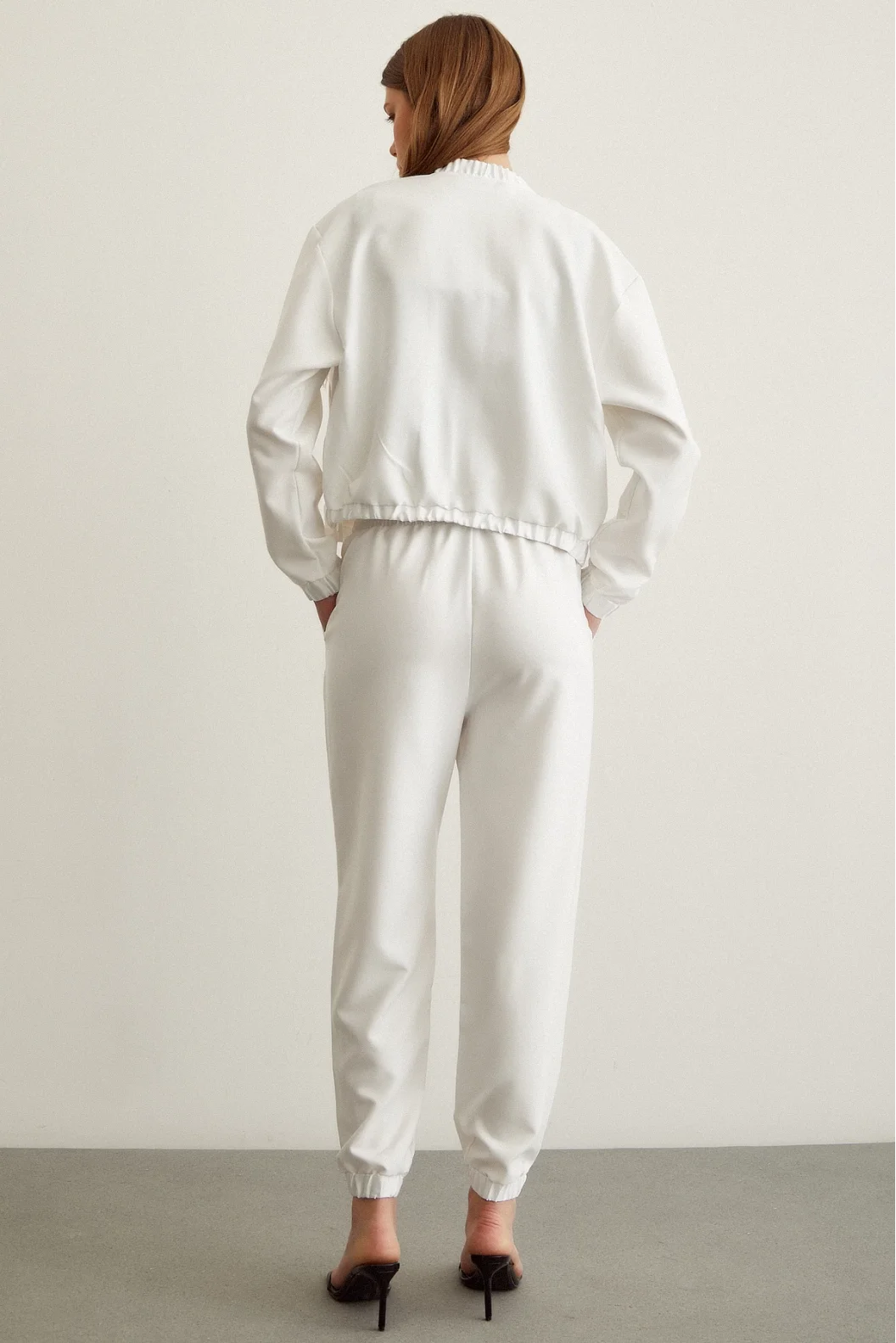 Hooded Tracksuit White
