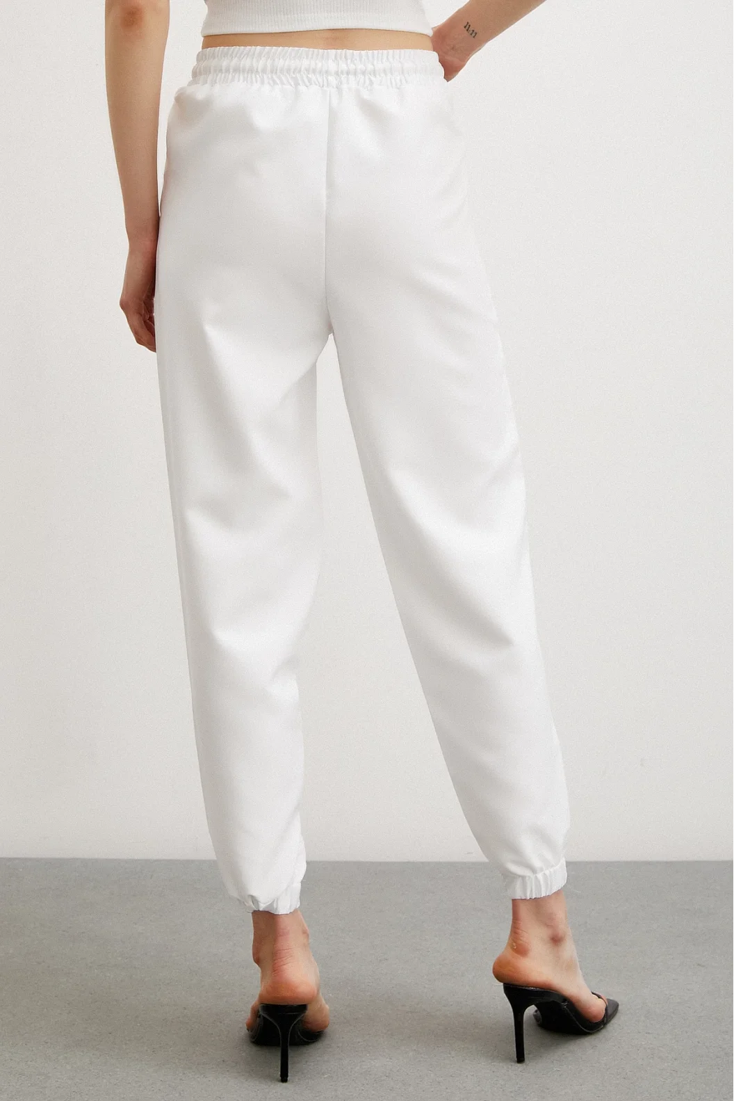 Tracksuit Bottoms White